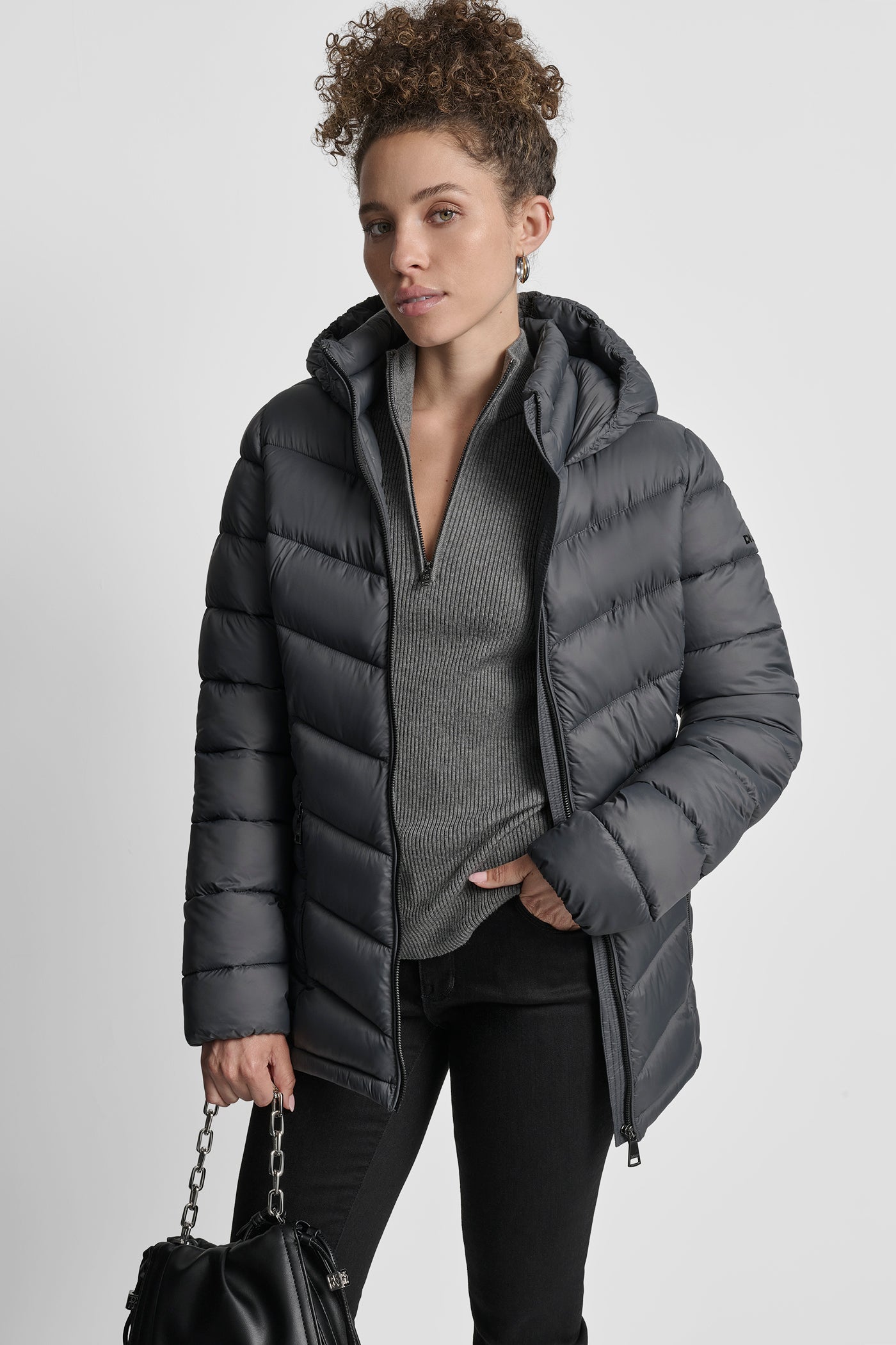 TITAN LIGHTWEIGHT PUFFER JACKET, VIEW 2 | WOMENS COATS & JACKETS
