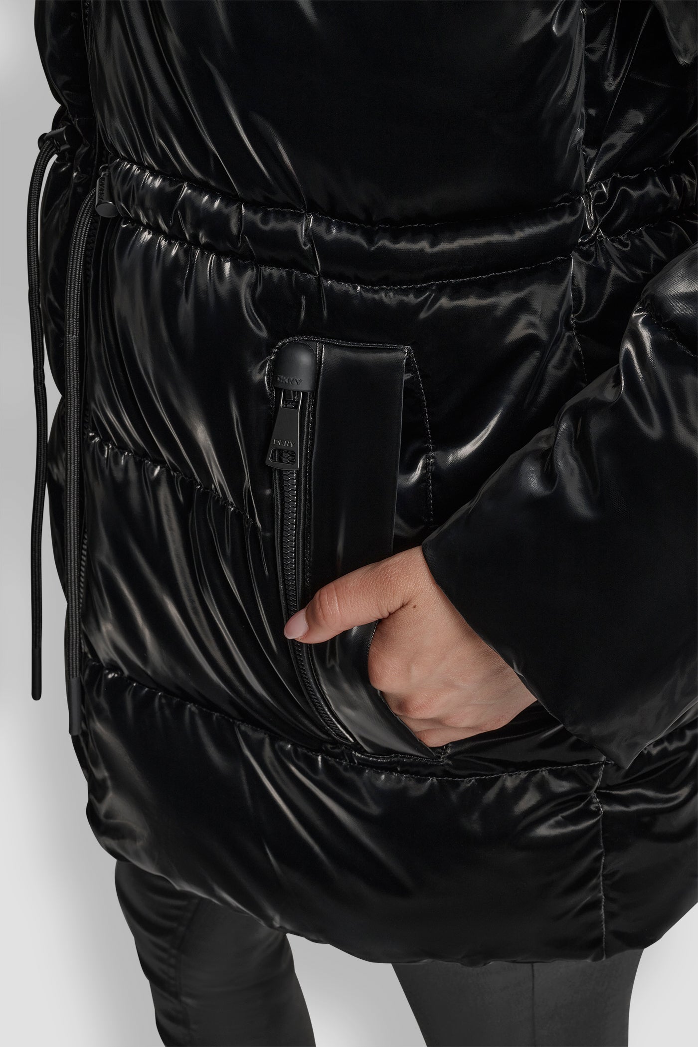 MID LENGTH LUSH PUFFER JACKET VIEW 6 | New Arrivals