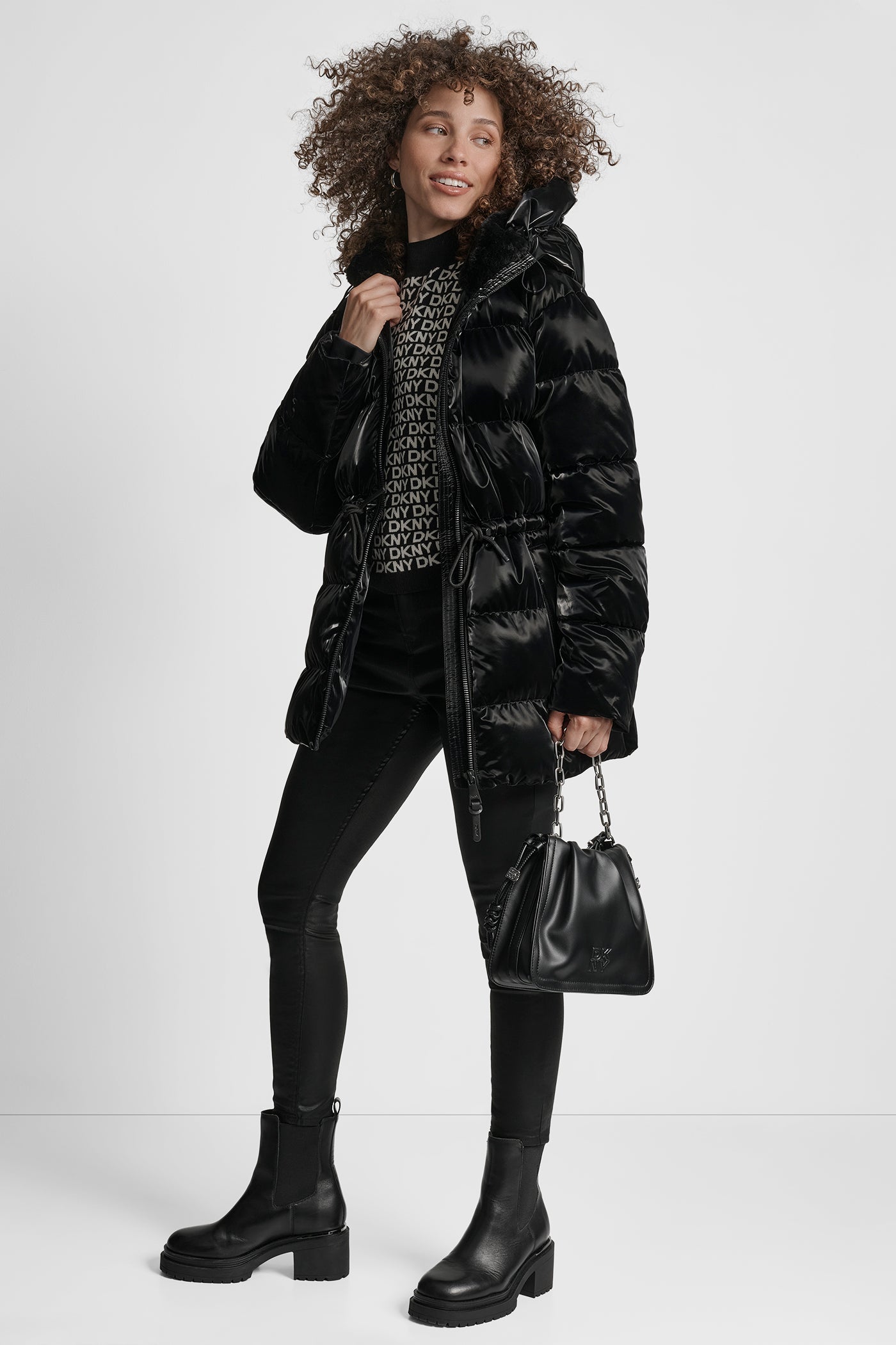 MID LENGTH LUSH PUFFER JACKET VIEW 10 | New Arrivals