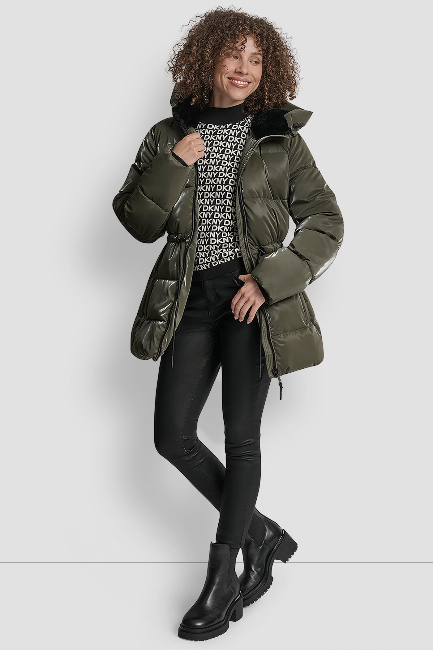 MID LENGTH LUSH PUFFER JACKET VIEW 10 | New Arrivals