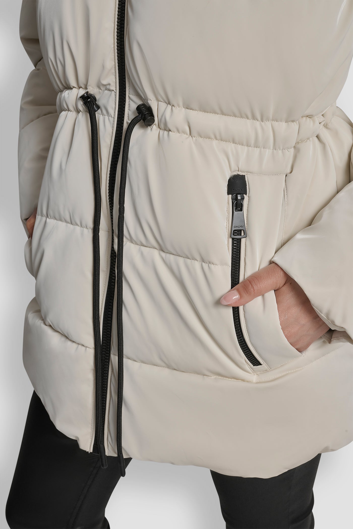 MID LENGTH LUSH PUFFER JACKET VIEW 6 | New Arrivals