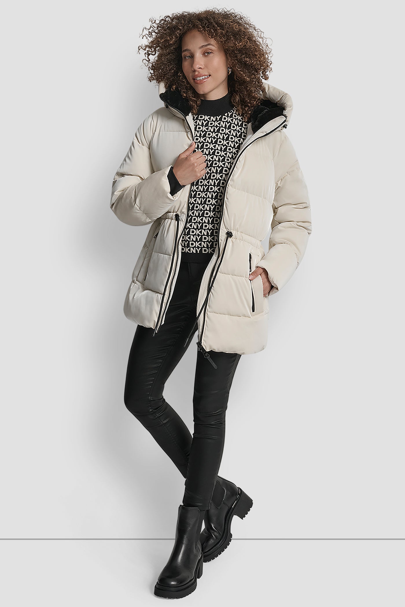 MID LENGTH LUSH PUFFER JACKET VIEW 10 | New Arrivals