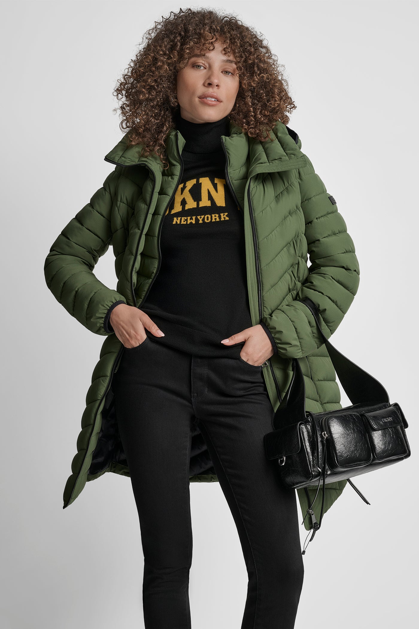 EVERGREEN LONG PACKABLE VESTIE WALKER, VIEW 1 | New Arrivals