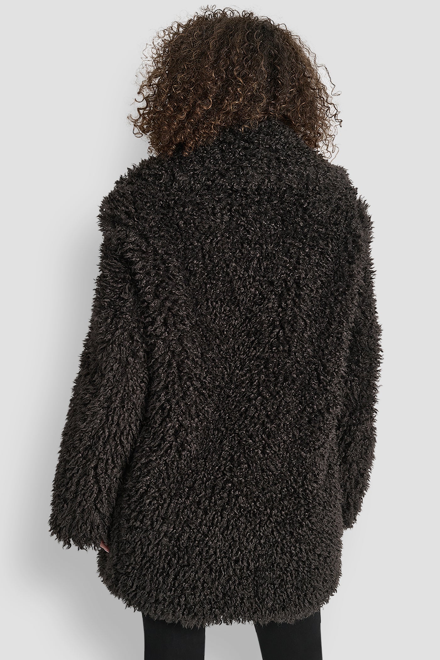 FAUX TEDDY FUR JACKET VIEW 7 | All Products