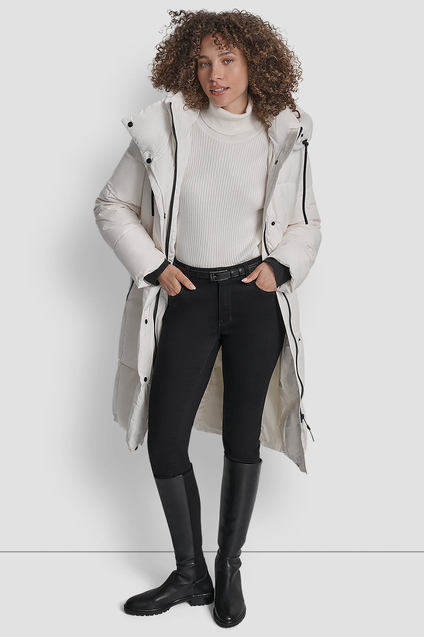 MID LENGTH PUFFER JACKET VIEW 7 | WOMENS COATS & JACKETS