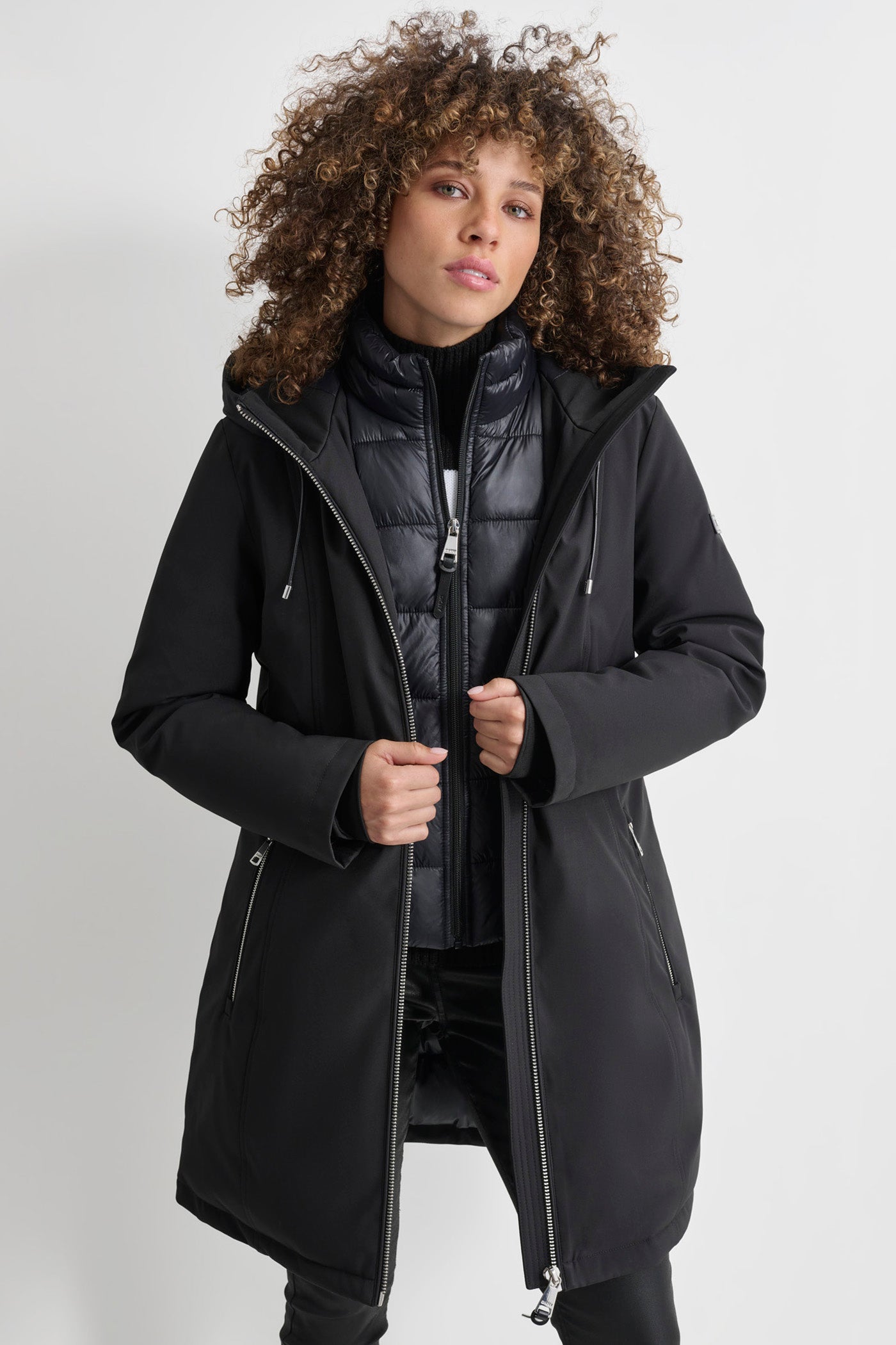 MID LENGTH SOFT SHELL JACKET VIEW 5 | Not Clearance or Preorder