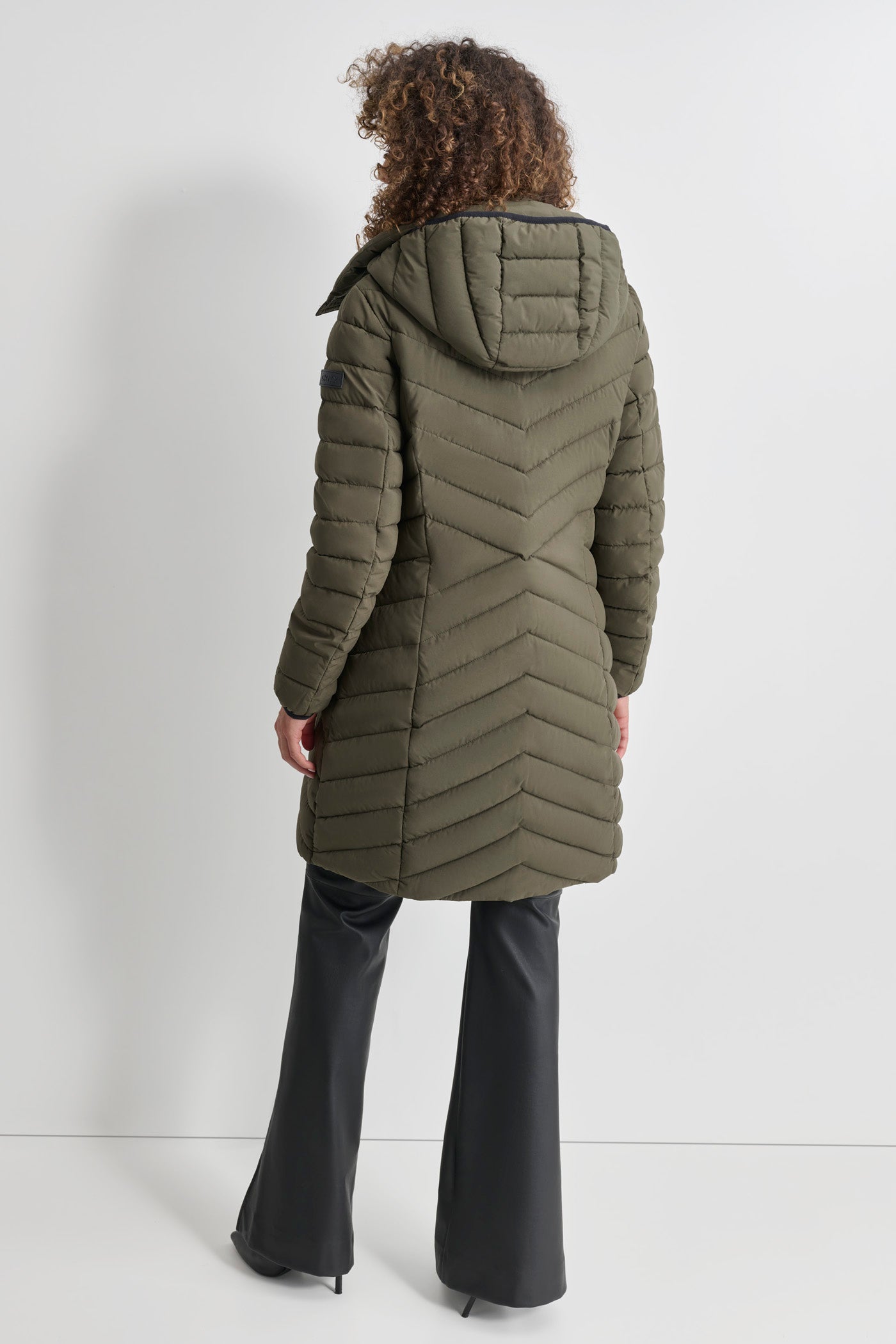 Green Packable Vestie Walker, BACK VIEW | Not Clearance or Preorder