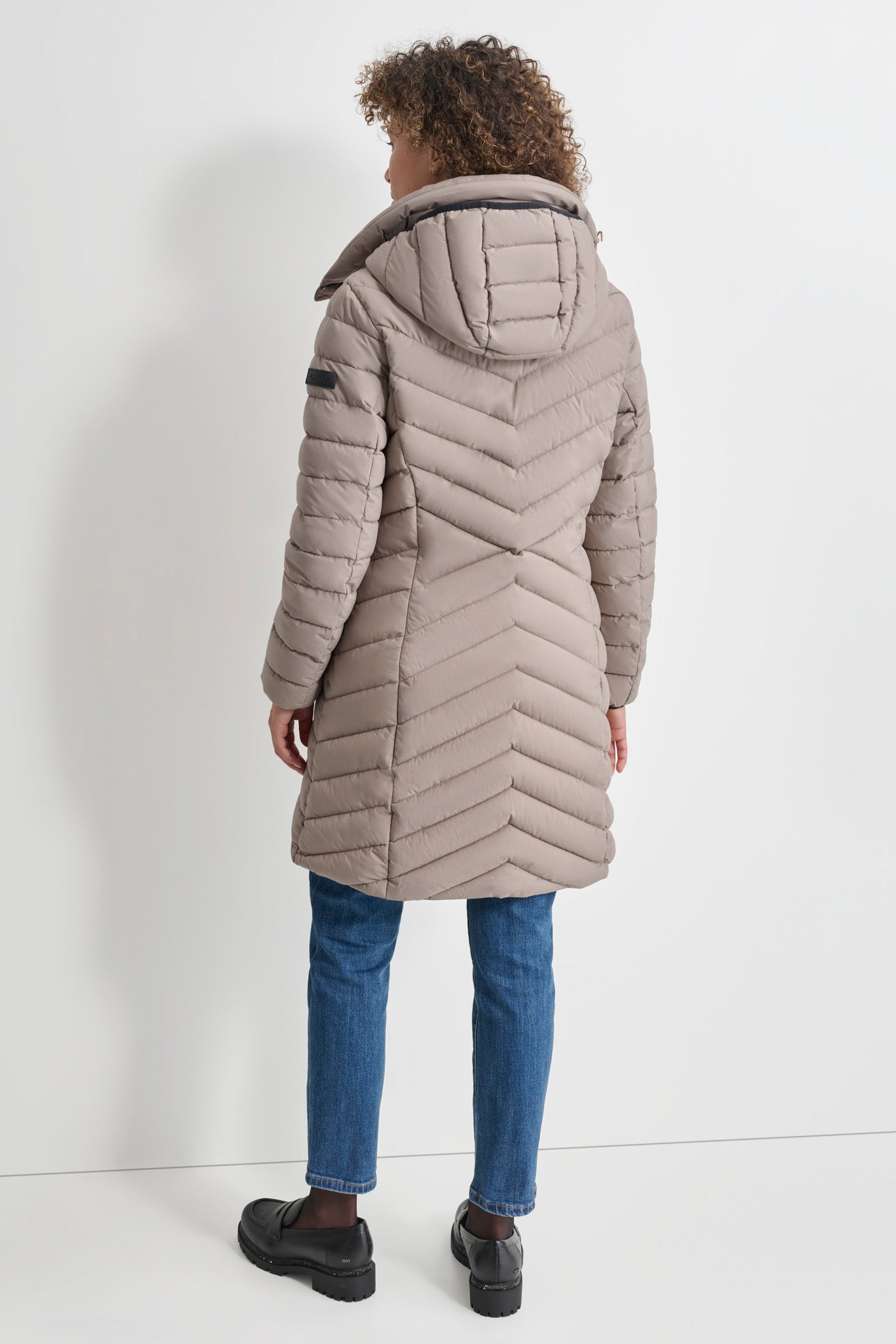 Thistle Packable Vestie Walker, BACK VIEW | Fall Neutrals