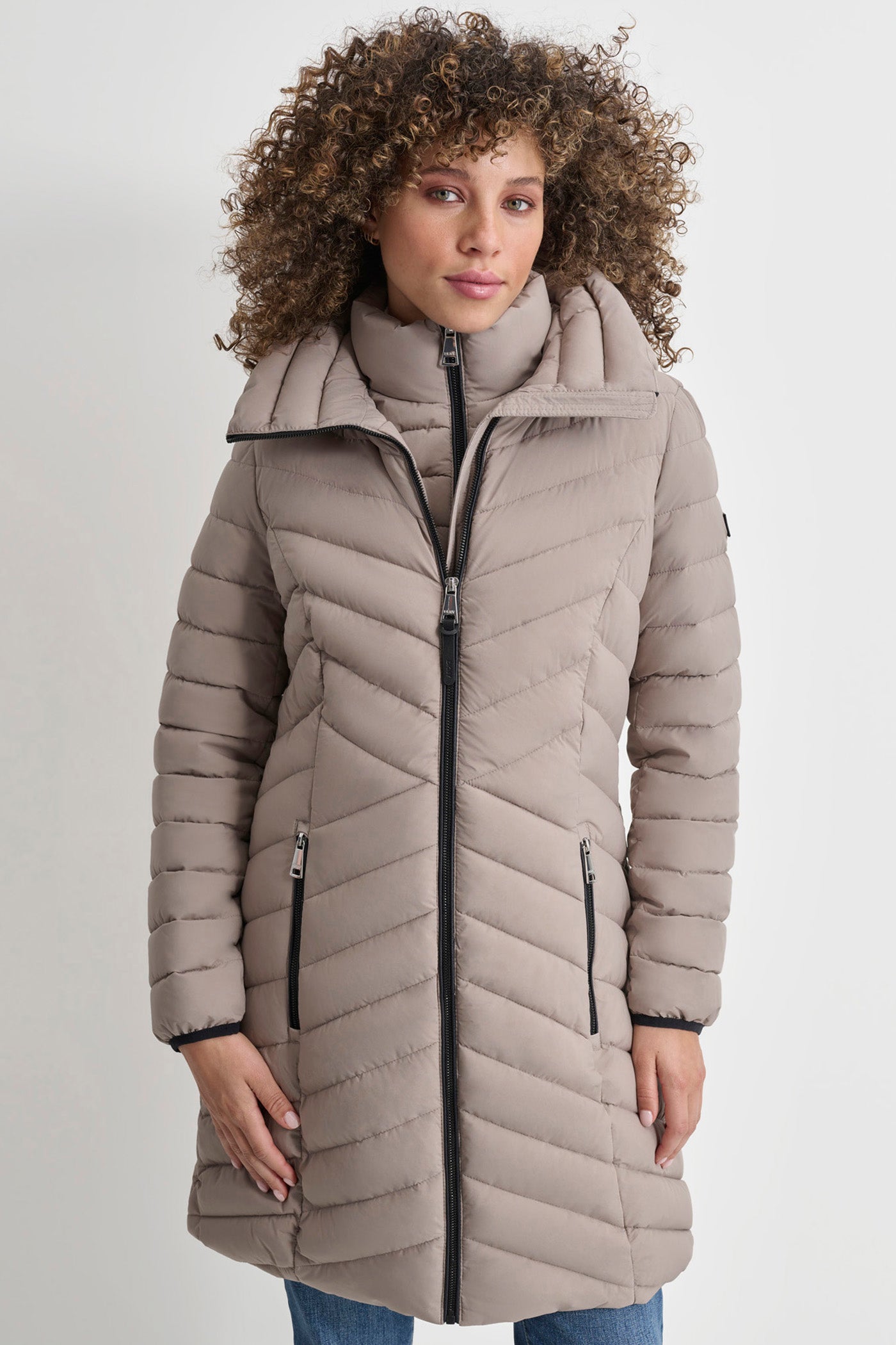 Thistle Packable Vestie Walker, FRONT VIEW | Fall Neutrals