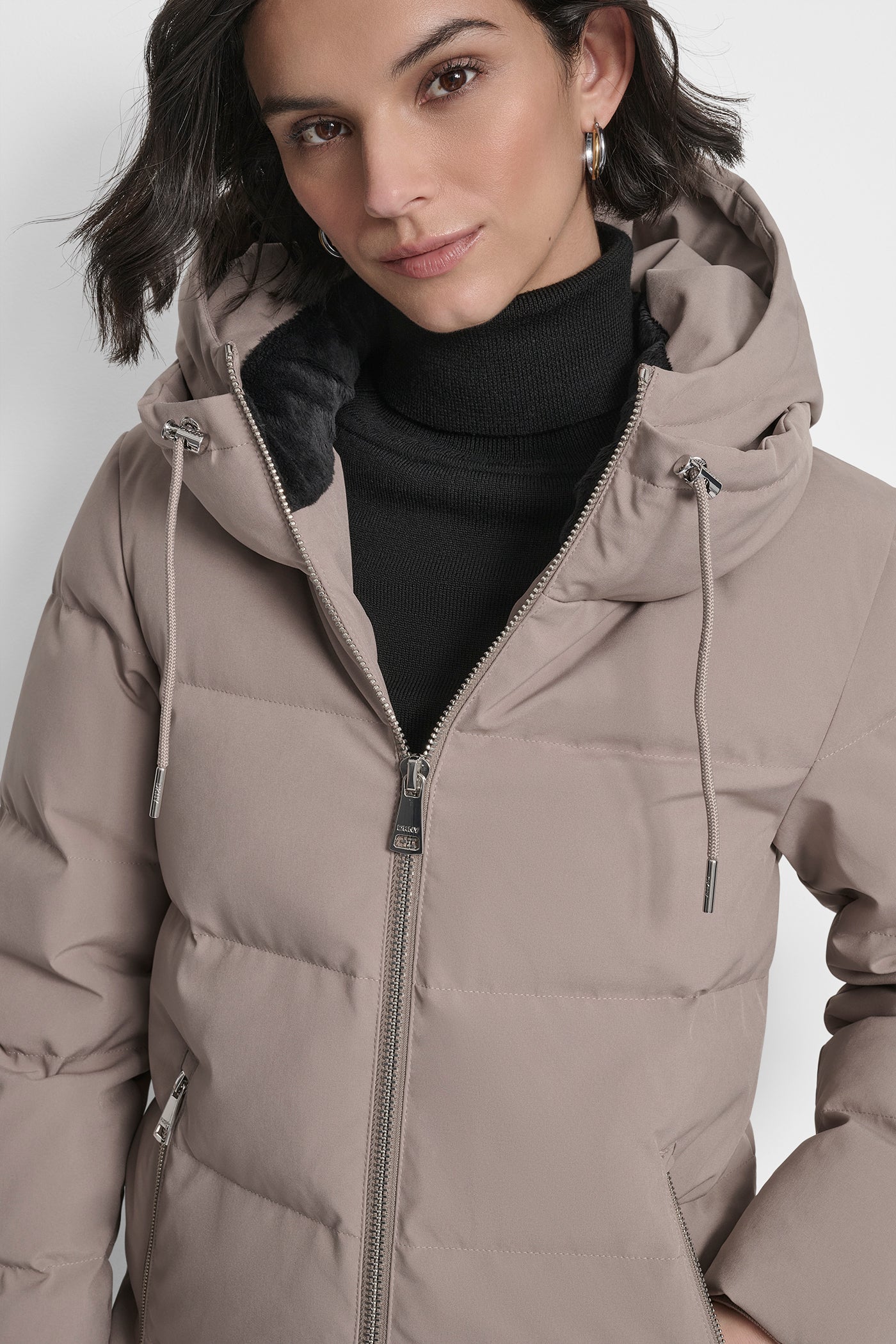 DOWN FILLED MAXI LENGTH PUFFER WITH HOOD VIEW 7 | WOMENS COATS & JACKETS