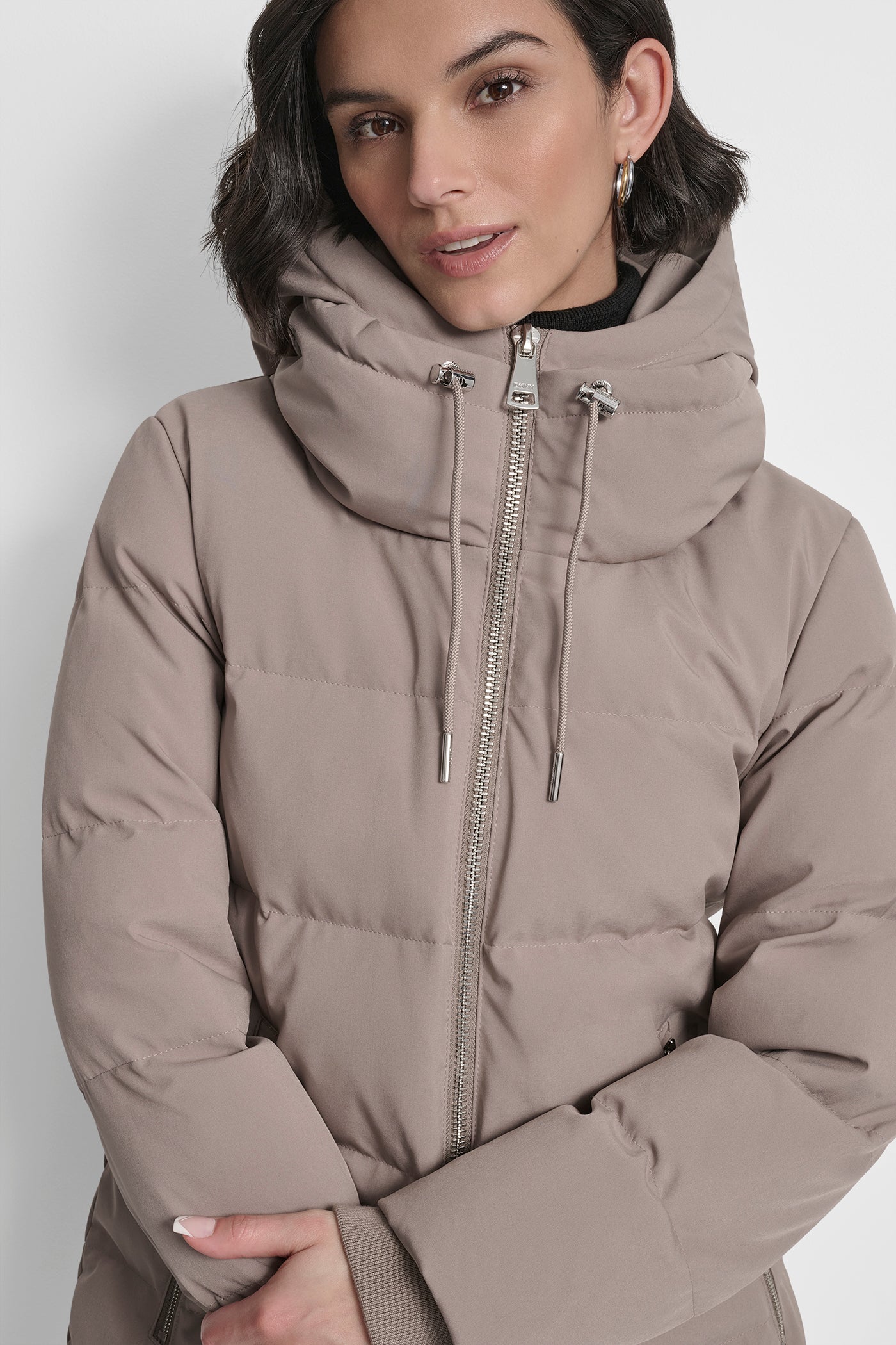 DOWN FILLED MAXI LENGTH PUFFER WITH HOOD VIEW 6 | WOMENS COATS & JACKETS
