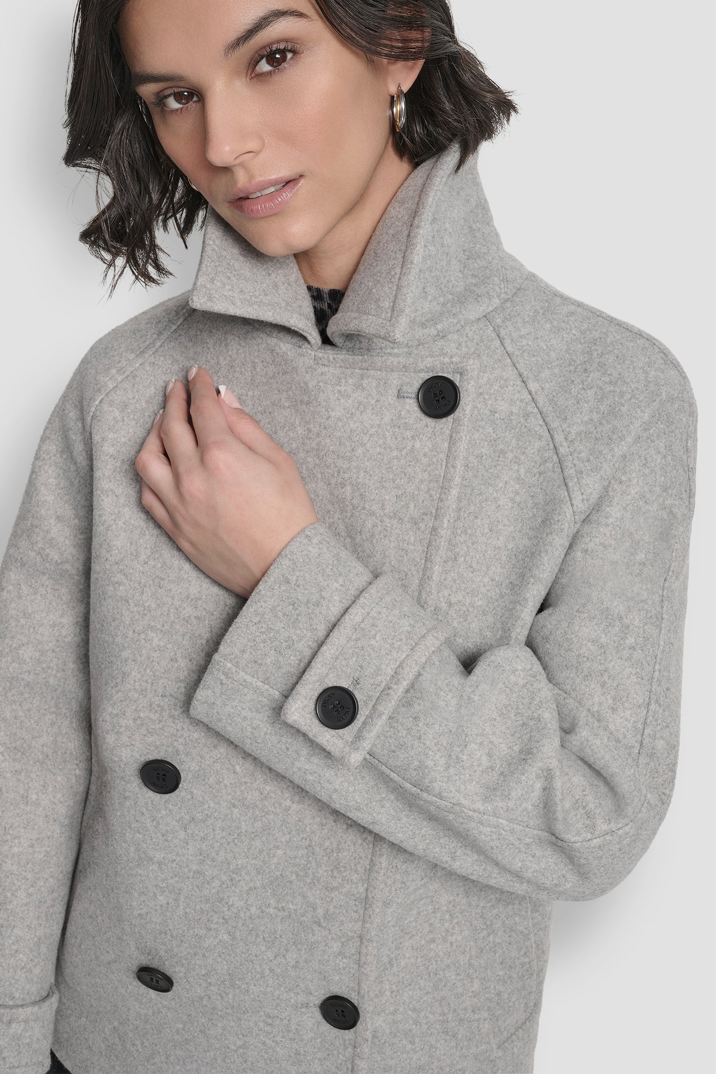 SHORT FAUX WOOL JACKET VIEW 8 | WOMENS COATS & JACKETS