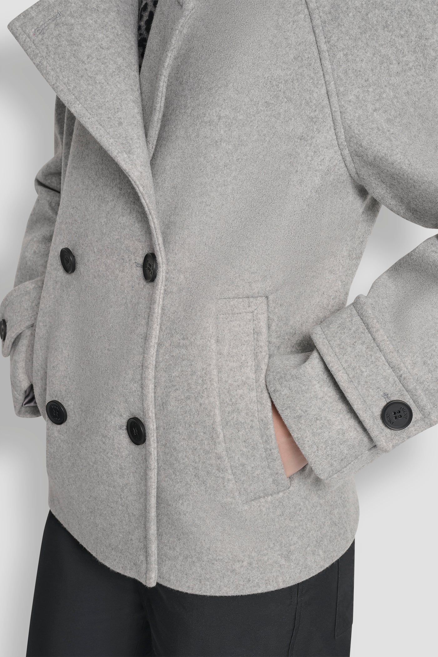 SHORT FAUX WOOL JACKET VIEW 6 | WOMENS COATS & JACKETS