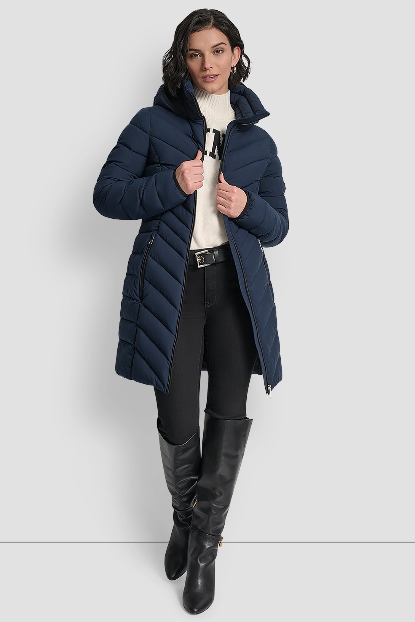MID LENGTH FULL ZIP JACKET VIEW 5 | WOMENS COATS & JACKETS