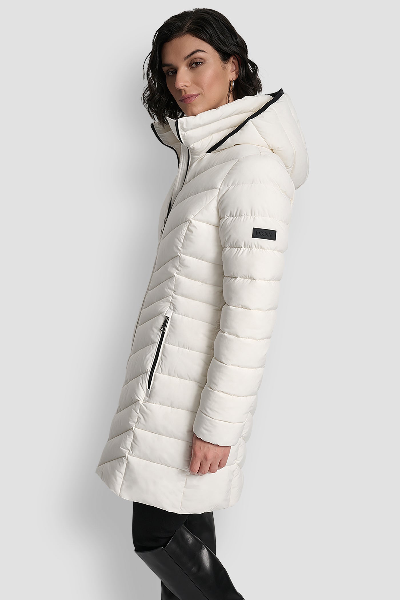 MID LENGTH FULL ZIP JACKET VIEW 3 | WOMENS COATS & JACKETS