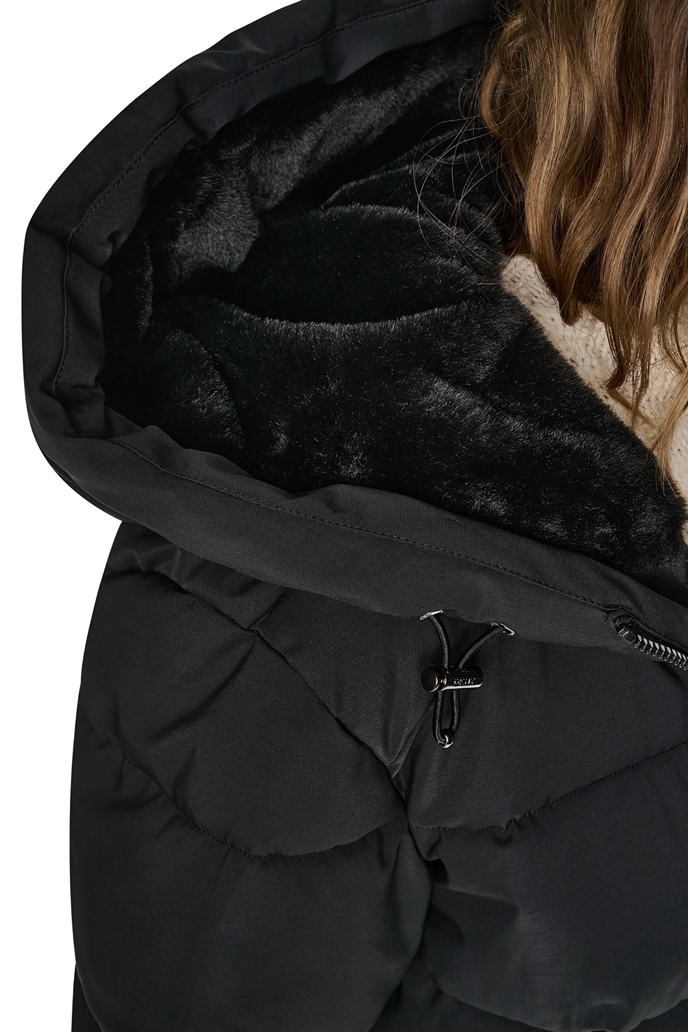 MAXI PUFFER COAT WITH HOOD VIEW 8