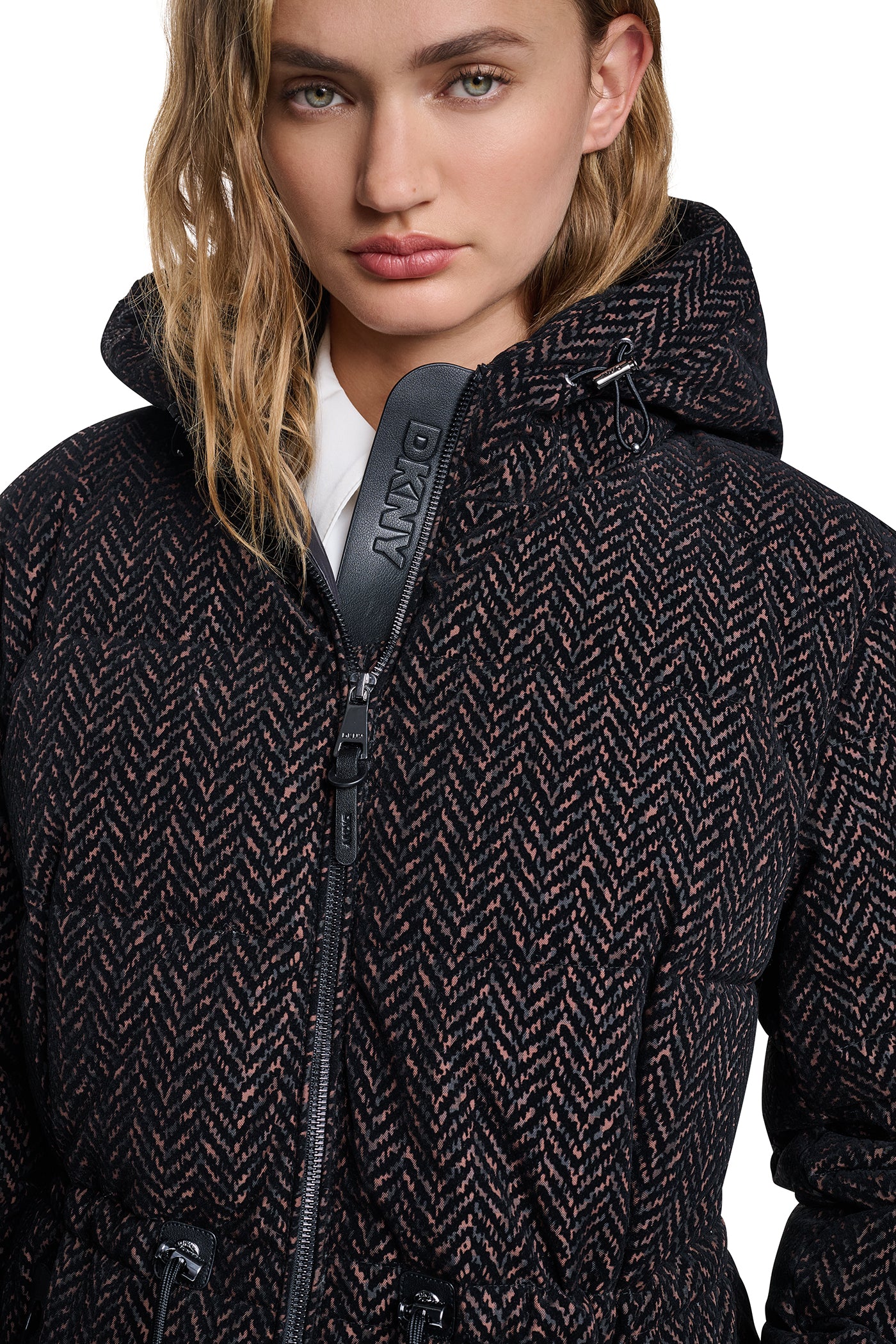 MAXI PUFFER COAT WITH HOOD VIEW 5