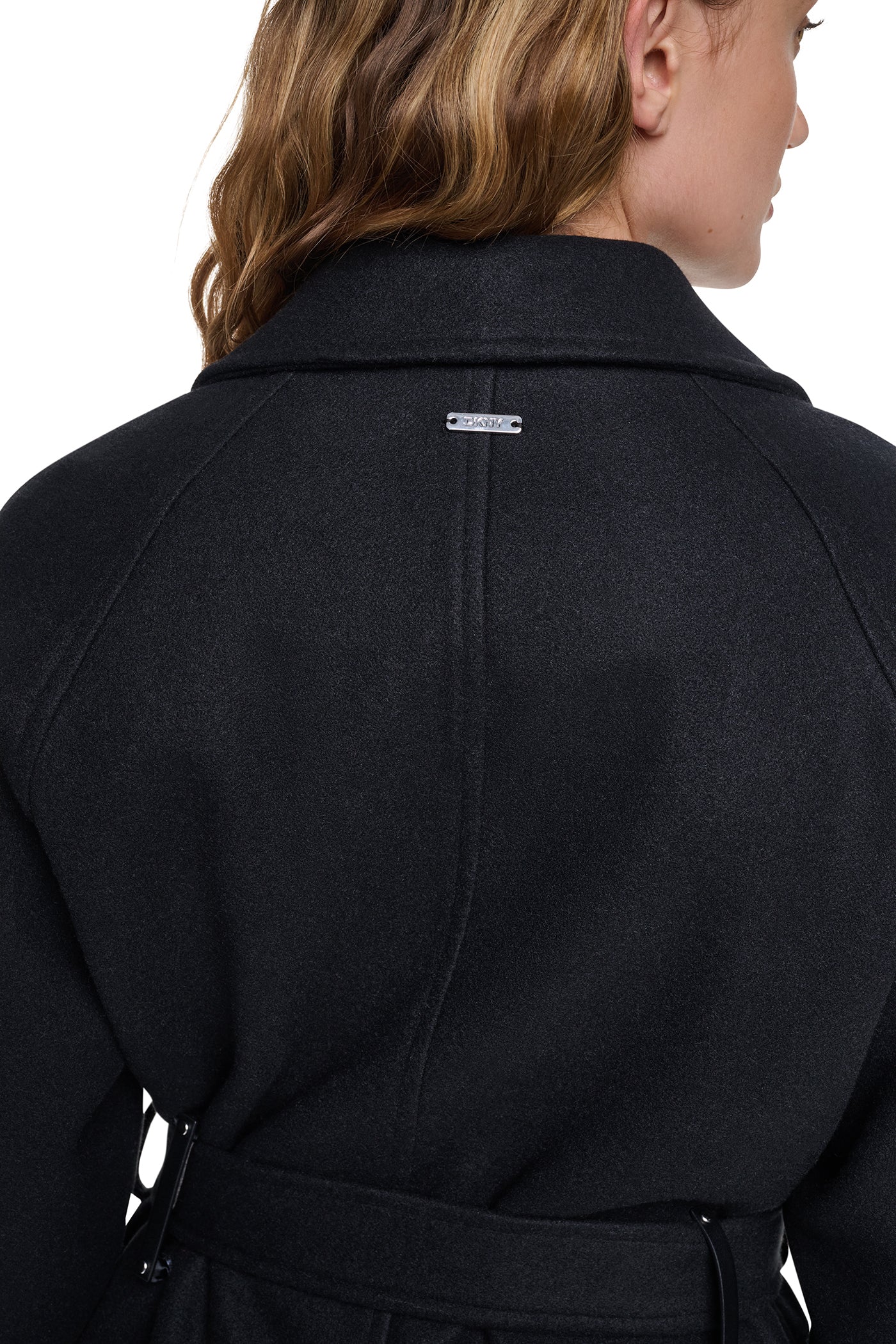 DOUBLE BREASTED WRAP COAT VIEW 8