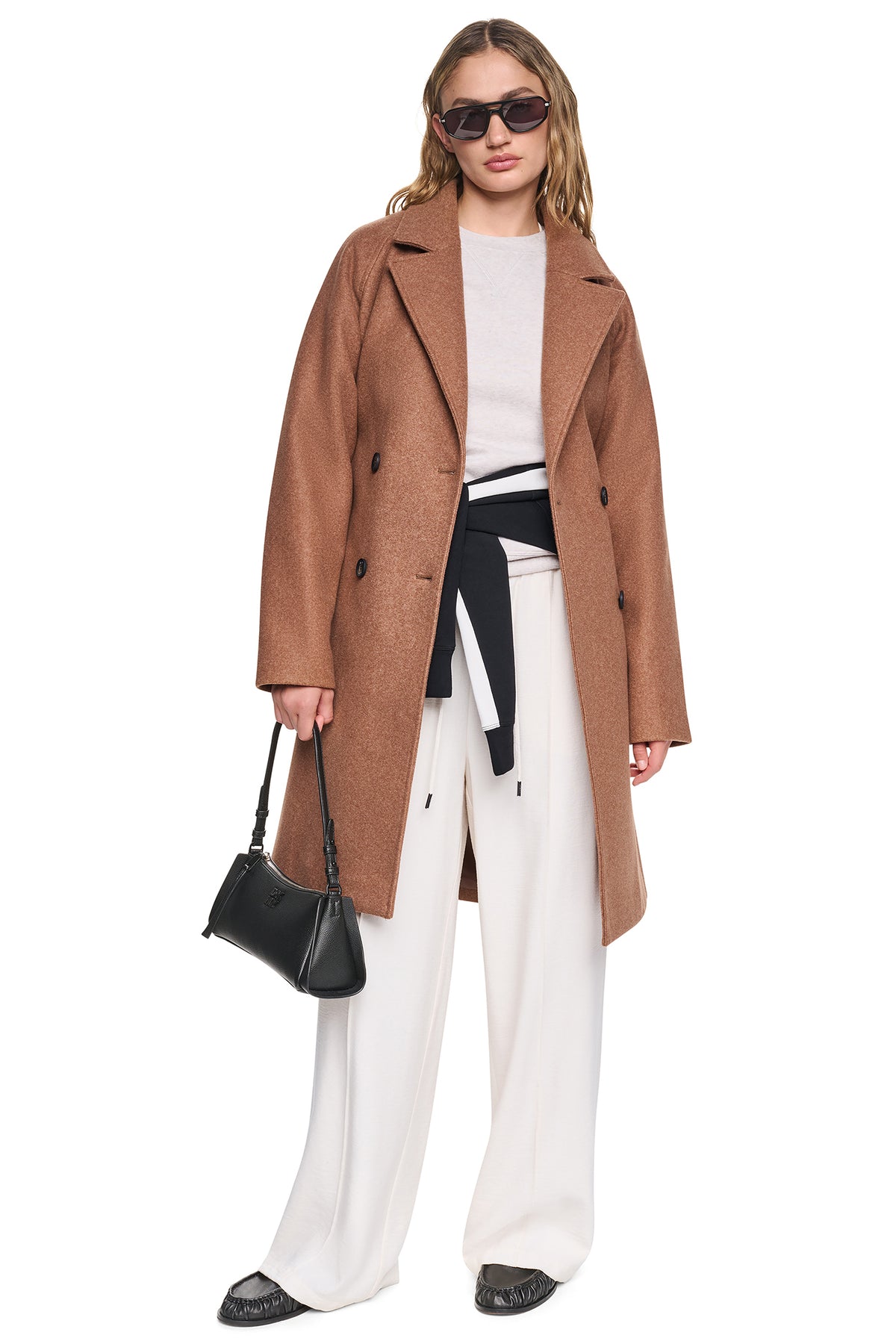 DOUBLE BREASTED WRAP COAT View 1 | Fall Collection