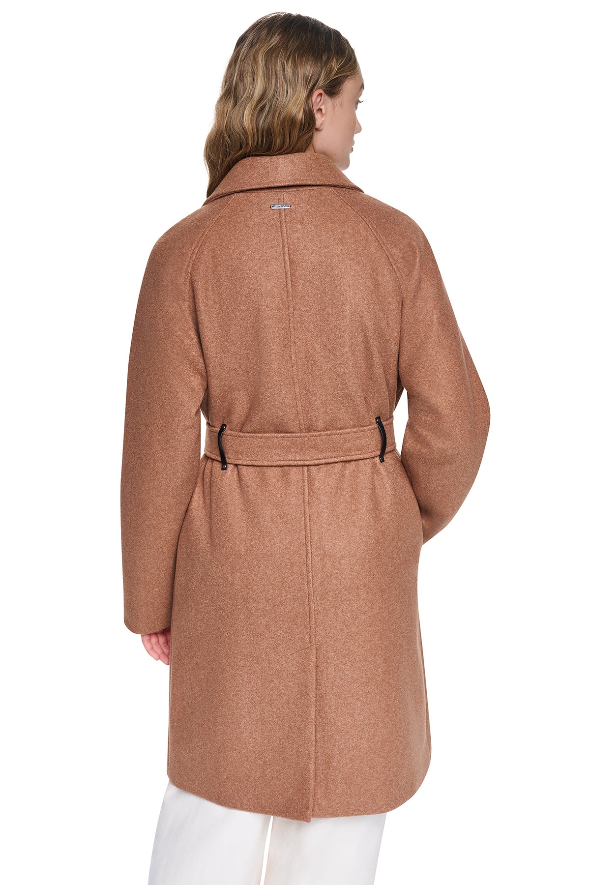 DOUBLE BREASTED WRAP COAT VIEW 2