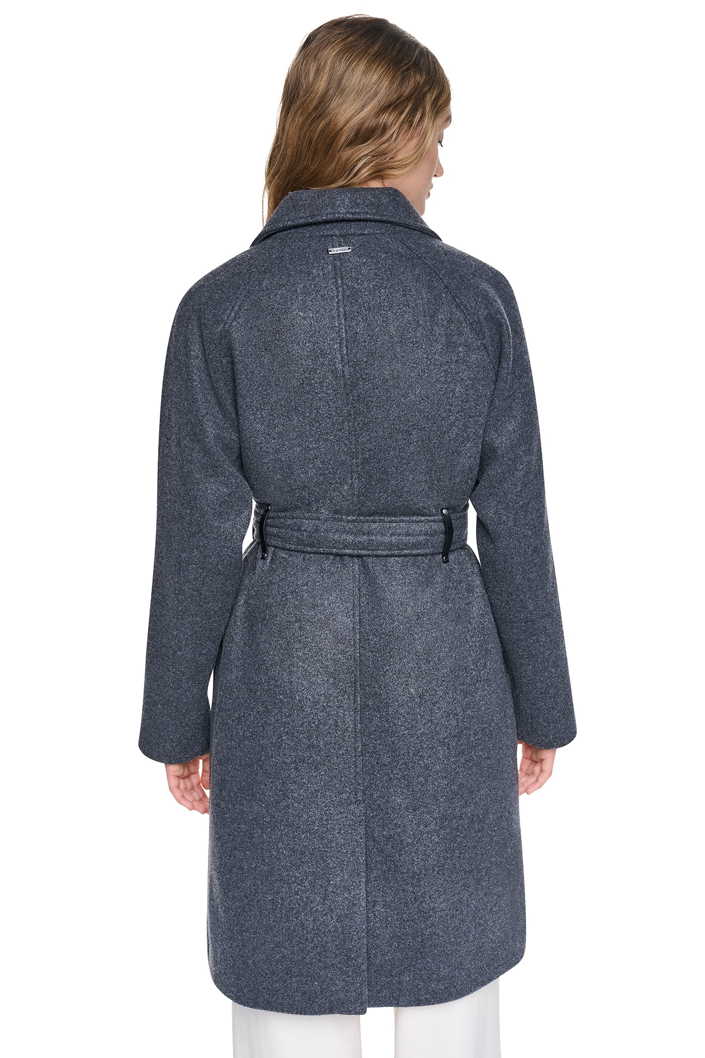 DOUBLE BREASTED WRAP COAT VIEW 2