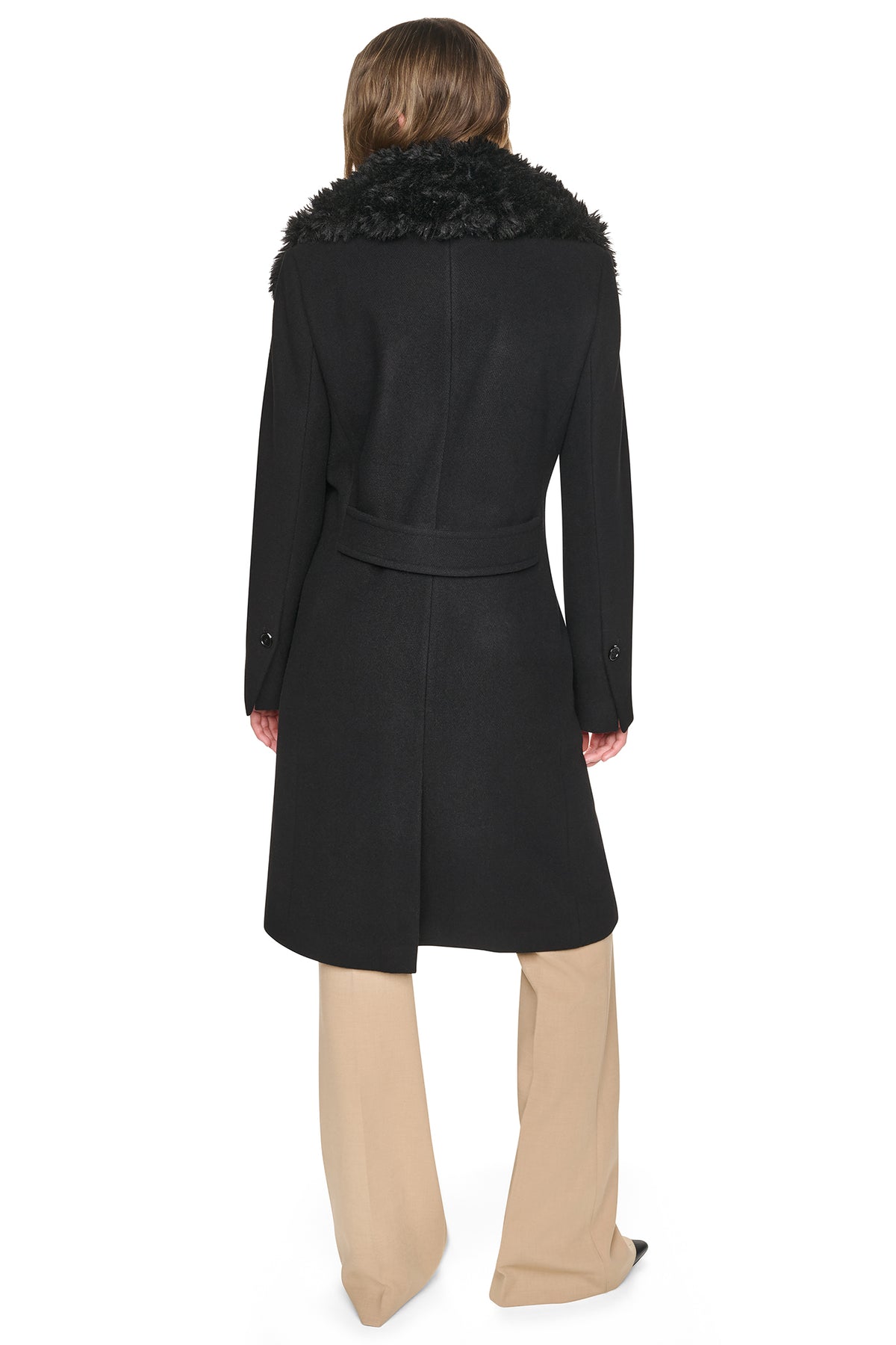 WOOL-BLEND LONG COAT VIEW 2