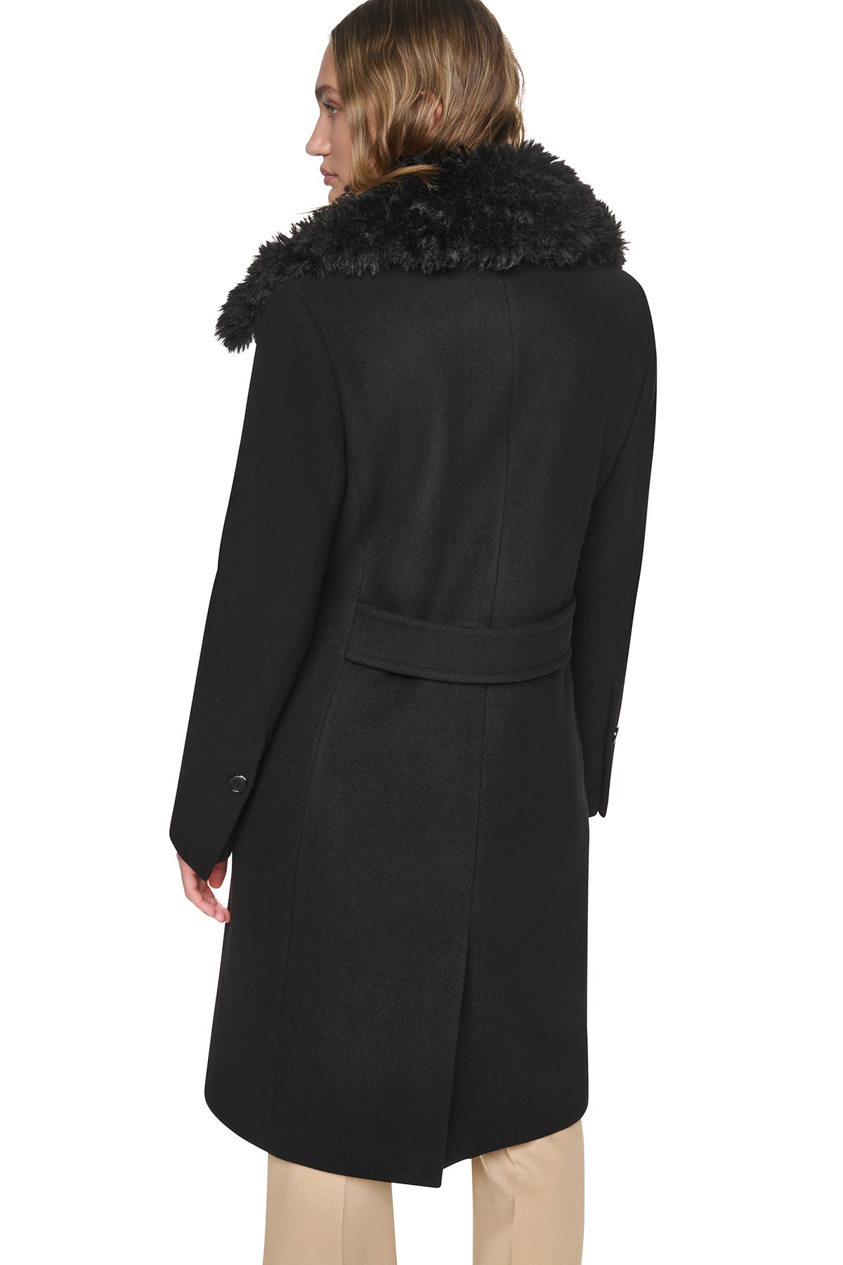 WOOL-BLEND LONG COAT VIEW 2