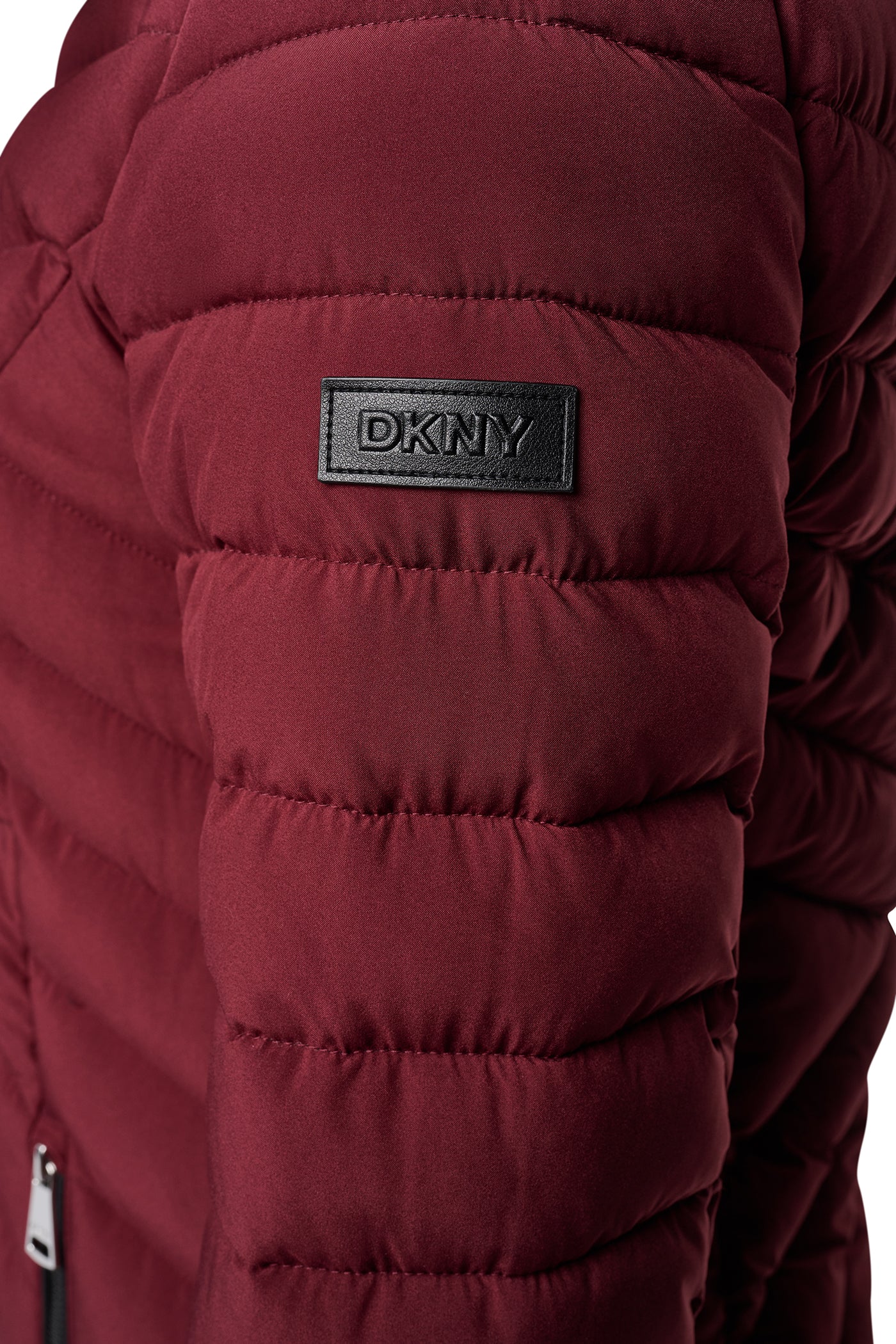 HOODED STAND COLLAR PUFFER VIEW 8