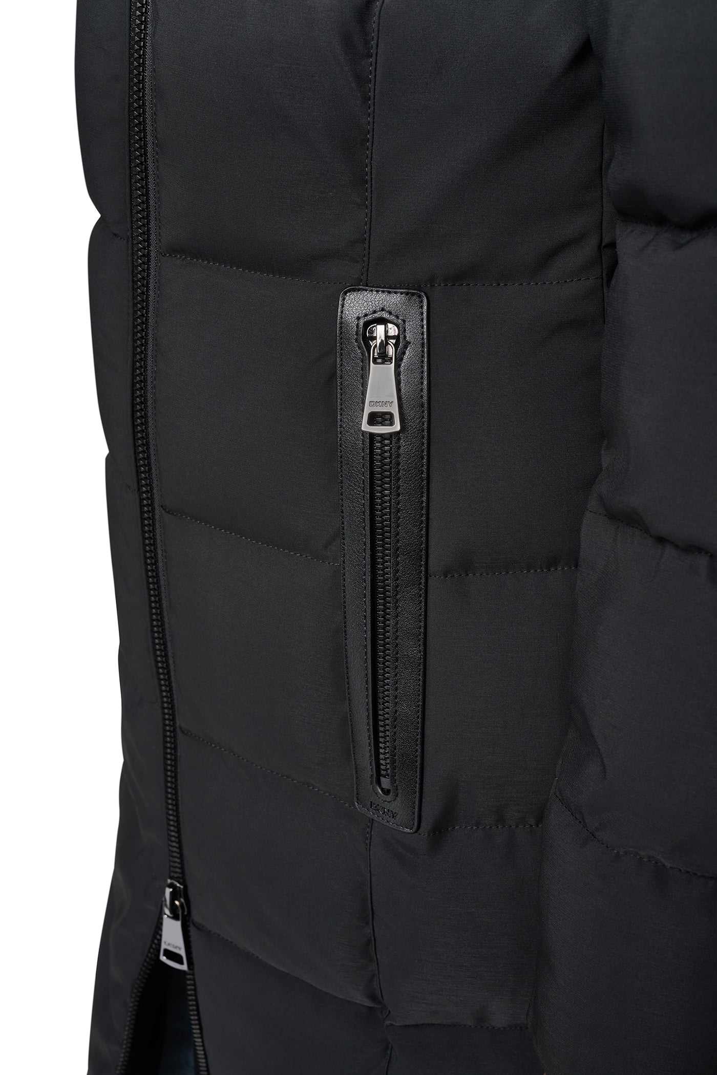 LONG HOODED PUFFER COAT VIEW 14
