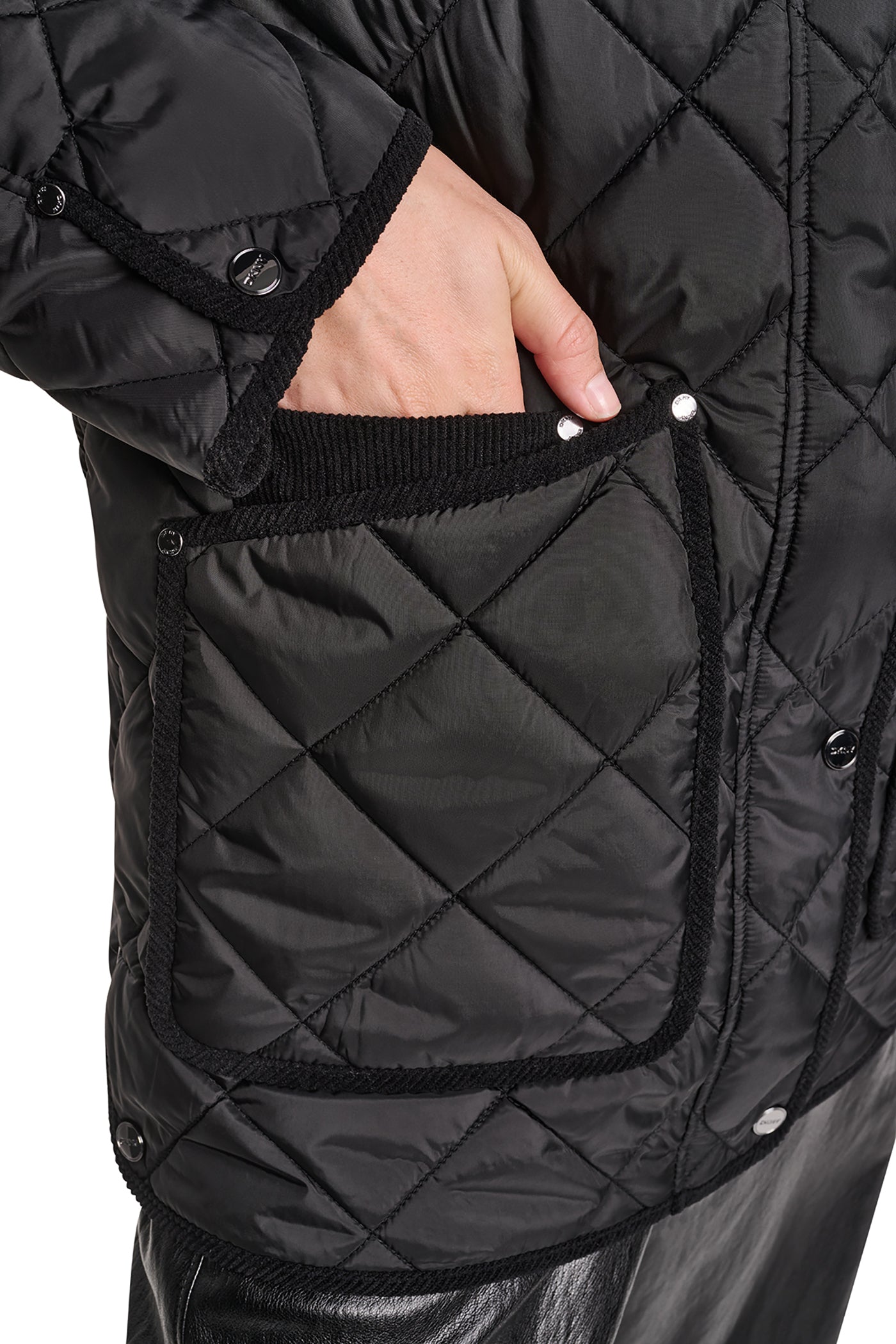 QUILTED BARN JACKET VIEW 6