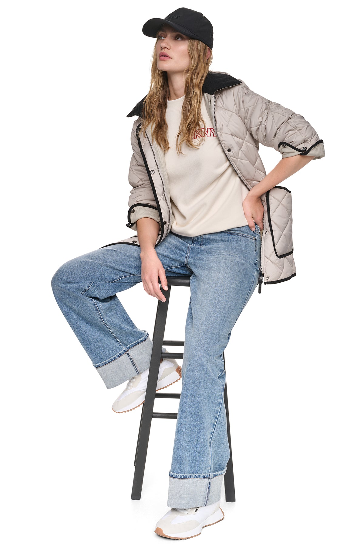 QUILTED BARN JACKET VIEW 2