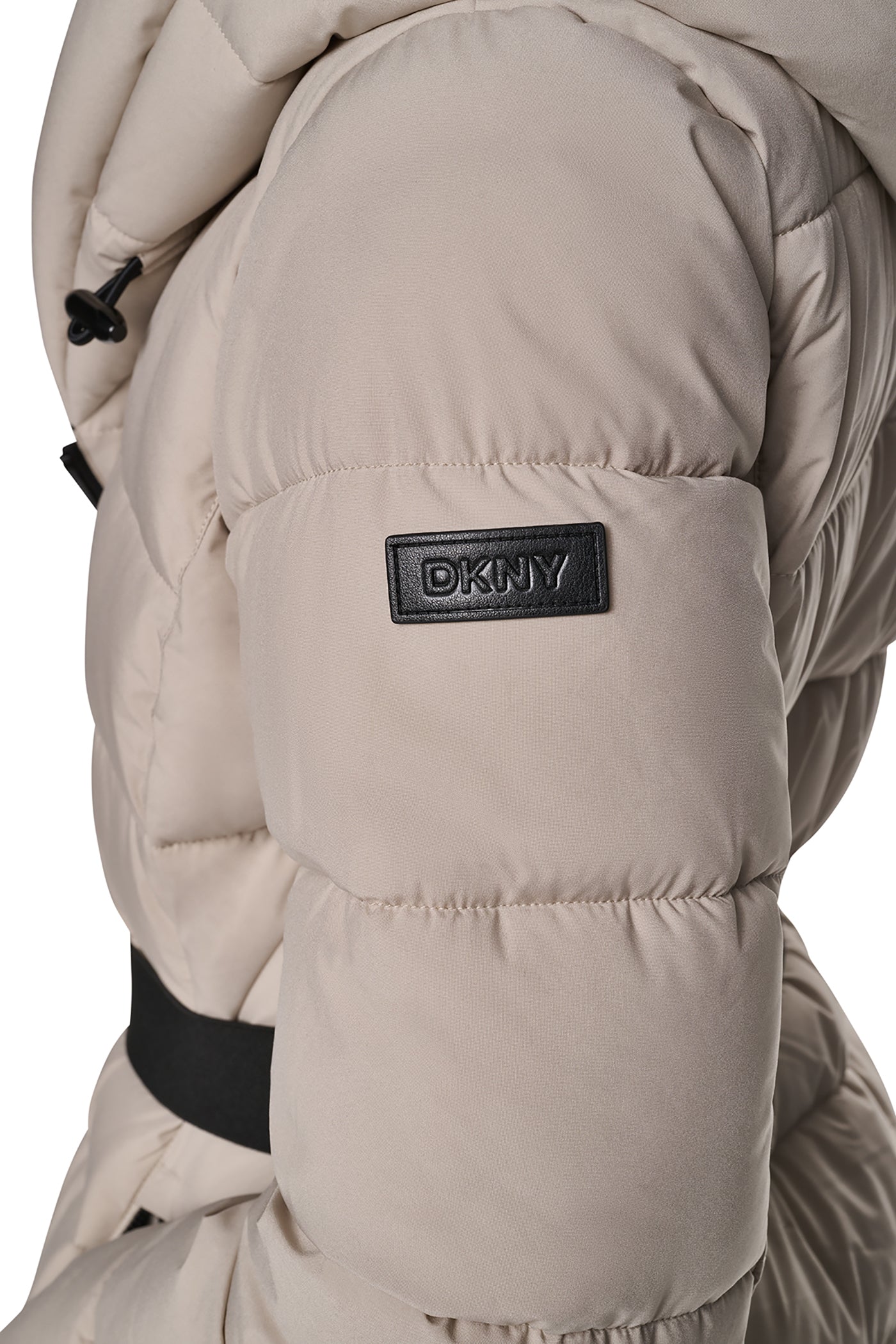 LONG BELTED LAYERED PUFFER VIEW 8