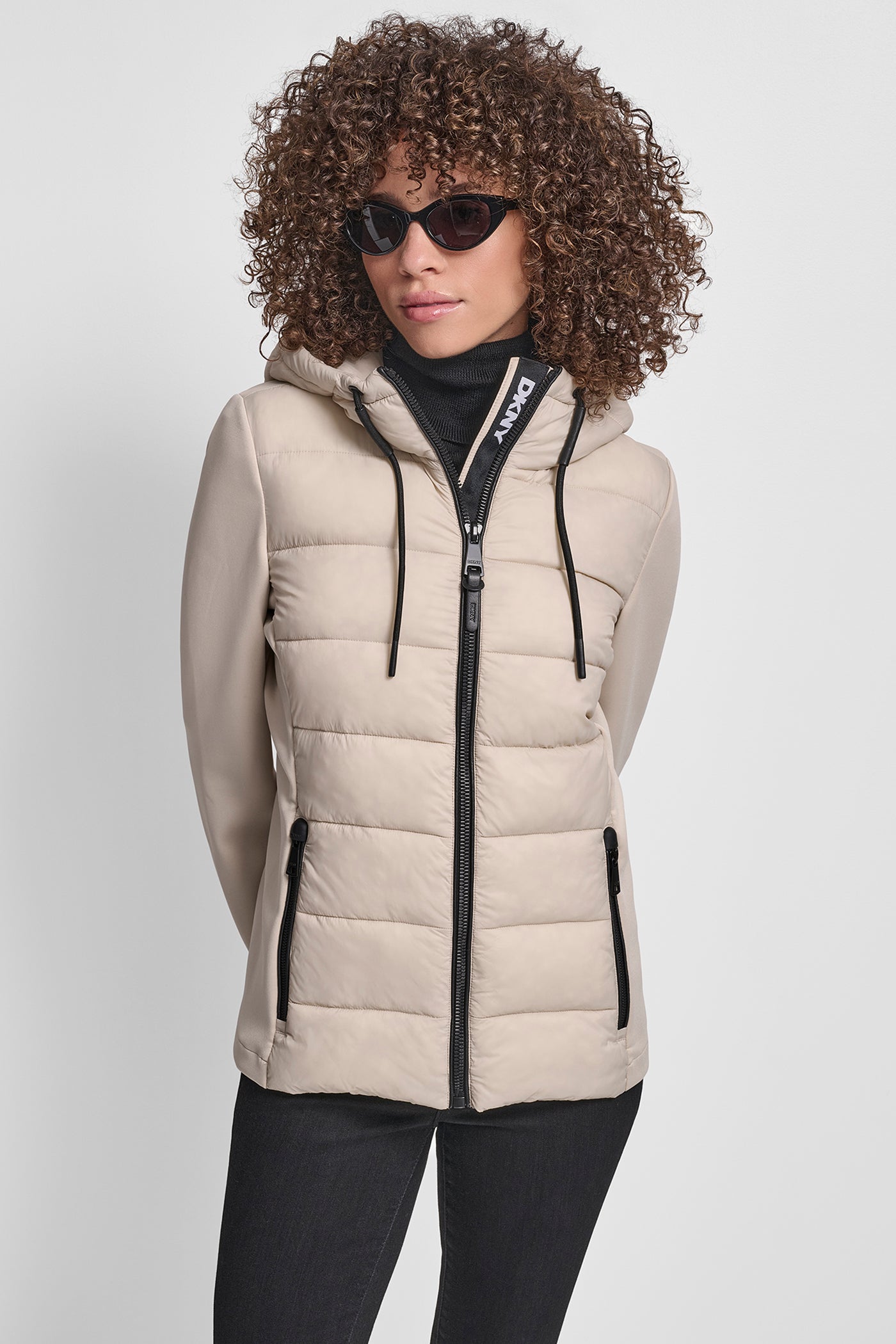 CEMENT MIX MEDIA JACKET, VIEW 1 | WOMENS COATS & JACKETS