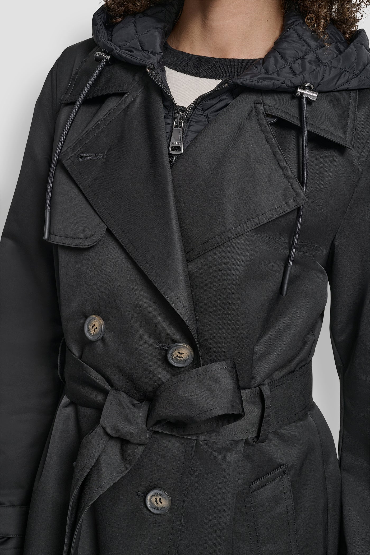 LONG TRENCH COAT VIEW 5 | DKNY Promo