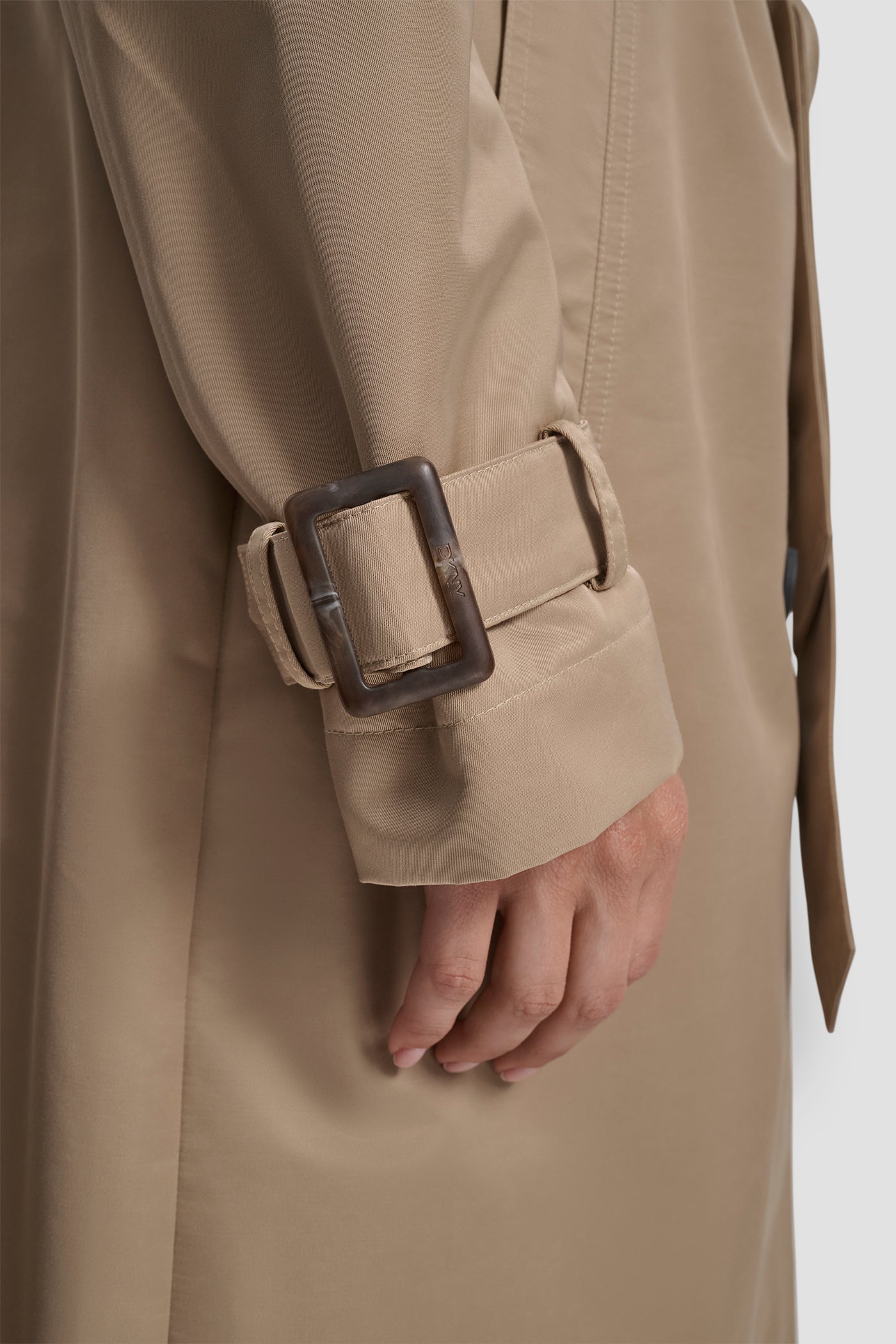 TRENCH COAT WITH QUILTED BIB VIEW 7 | DKNY Promo