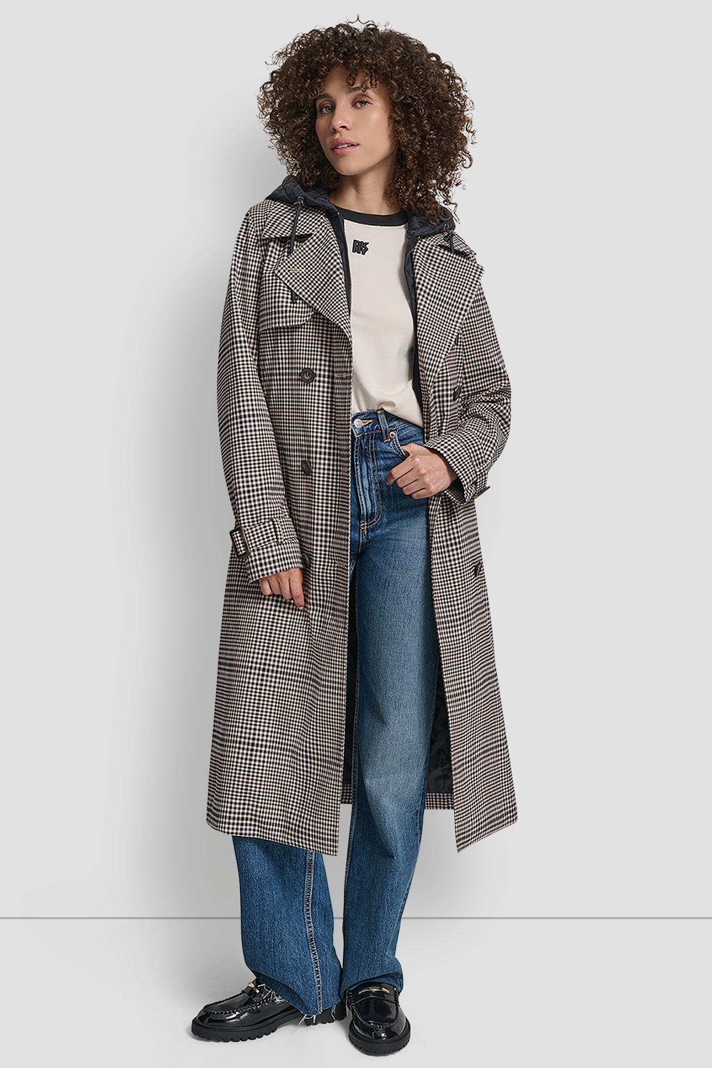 LONG TRENCH COAT VIEW 7 | DKNY Promo
