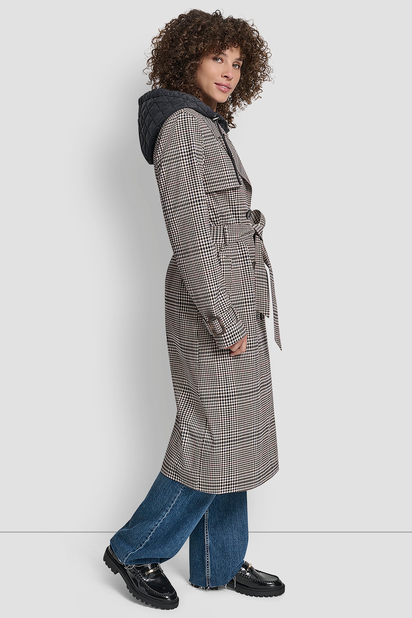 LONG TRENCH COAT VIEW 3 | DKNY Promo