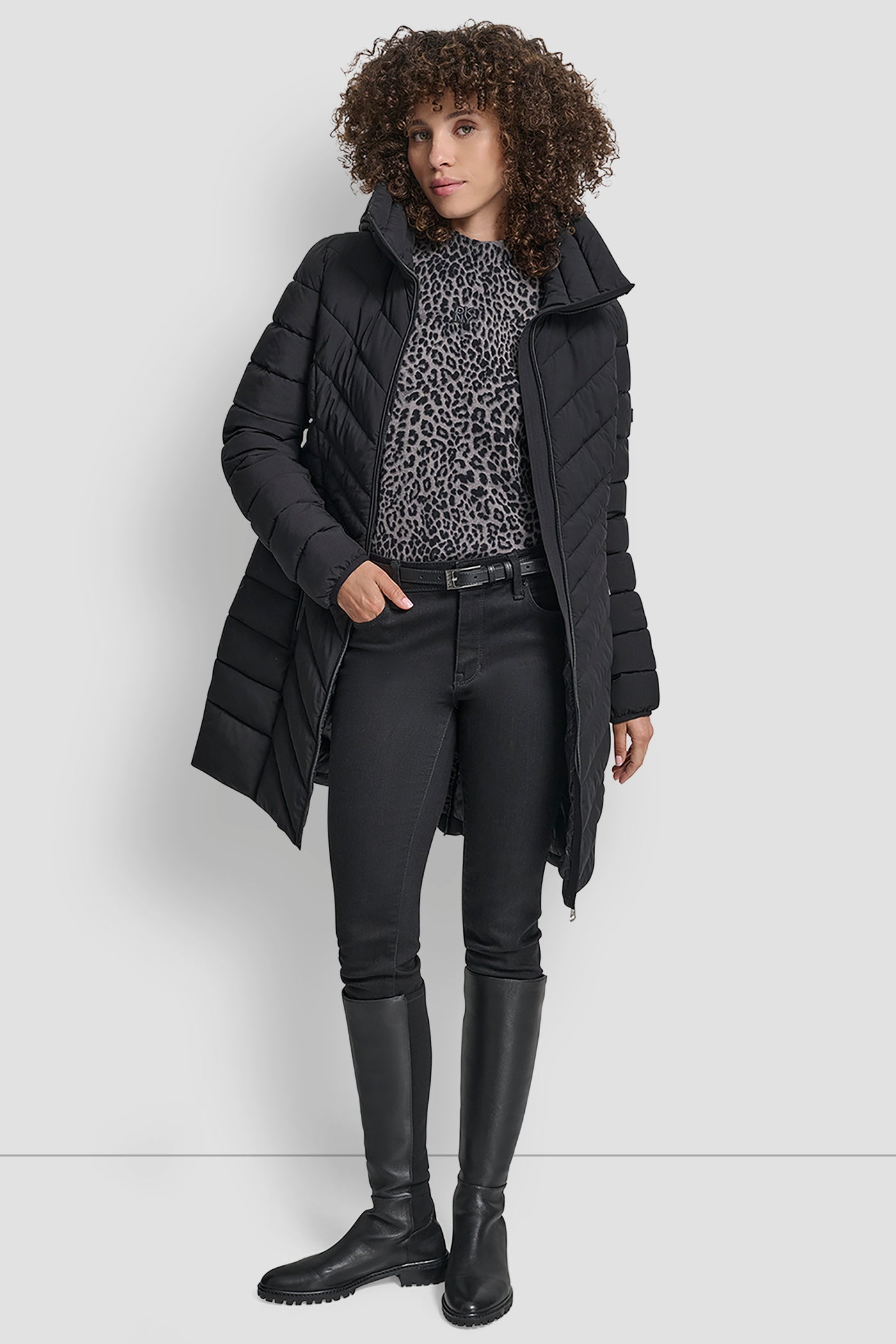 MID LENGTH FULL ZIP JACKET VIEW 6 | WOMENS COATS & JACKETS