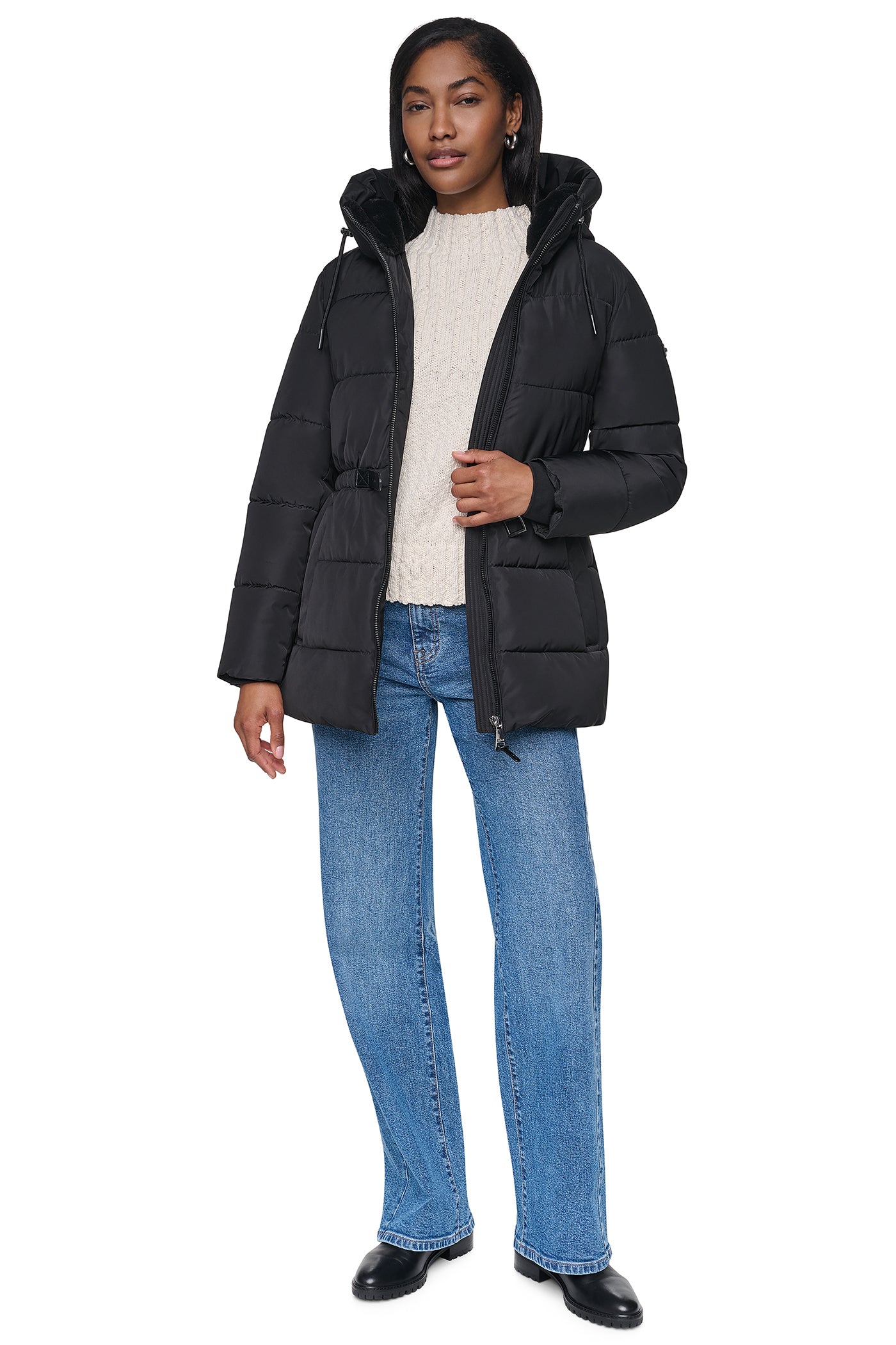 BELTED PUFFER VIEW 5