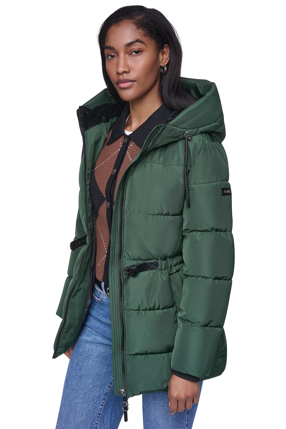 BELTED PUFFER VIEW 2