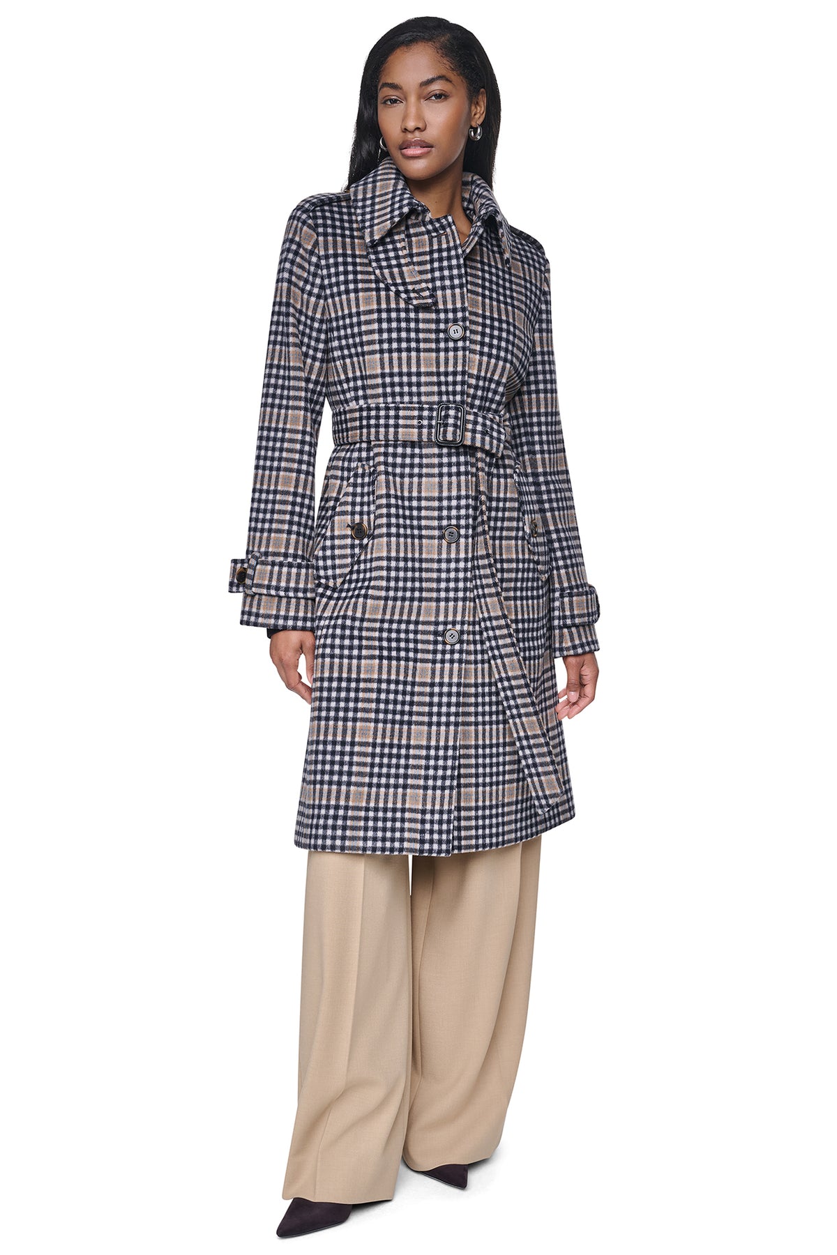 WOOL-BLEND TRENCH COAT View 1 | Weekend Event 40% off Select Styles