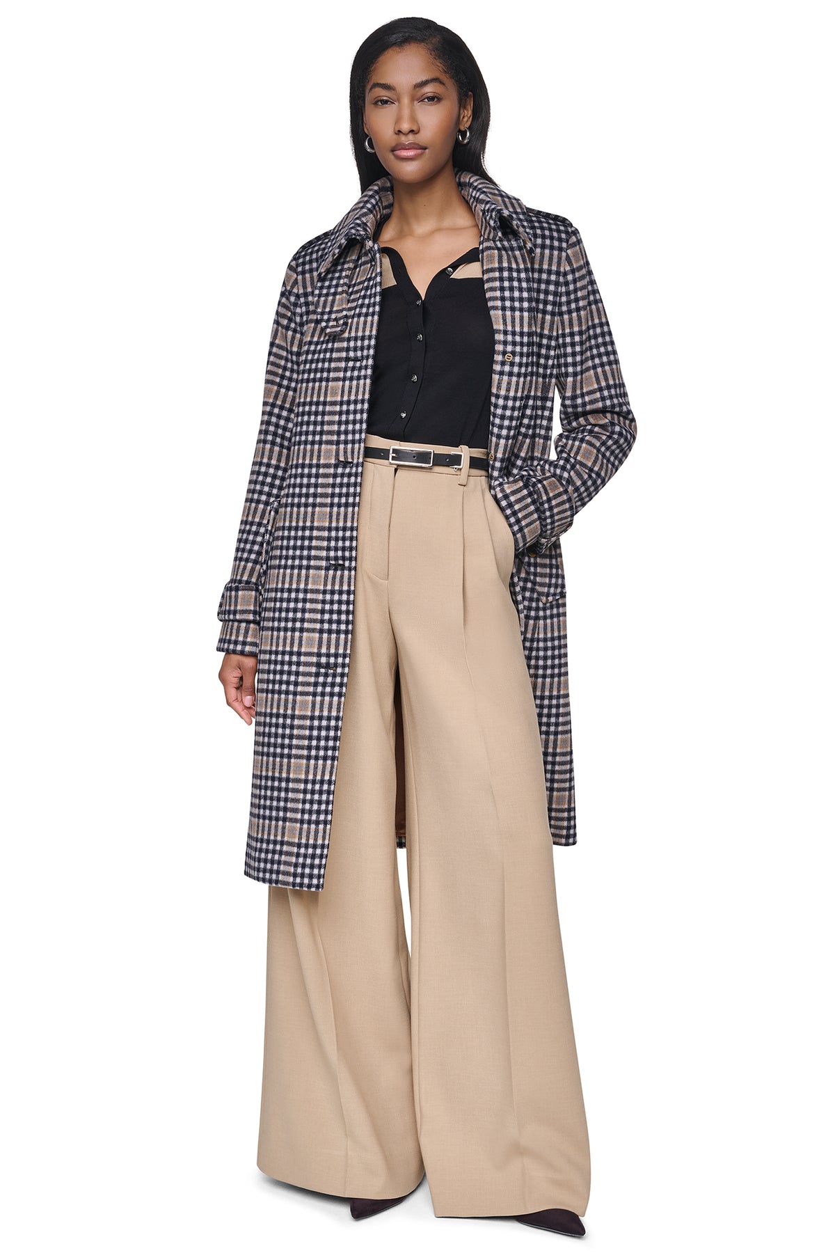WOOL-BLEND TRENCH COAT VIEW 2