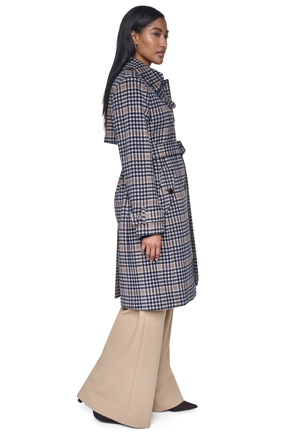 WOOL-BLEND TRENCH COAT VIEW 2