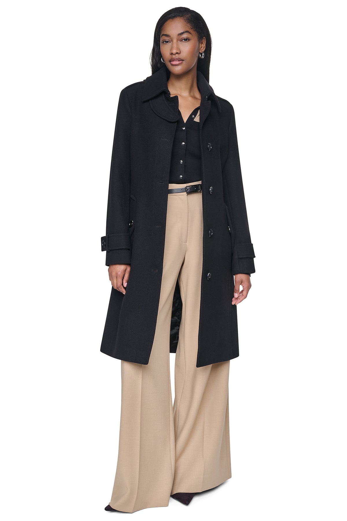WOOL-BLEND TRENCH COAT VIEW 2