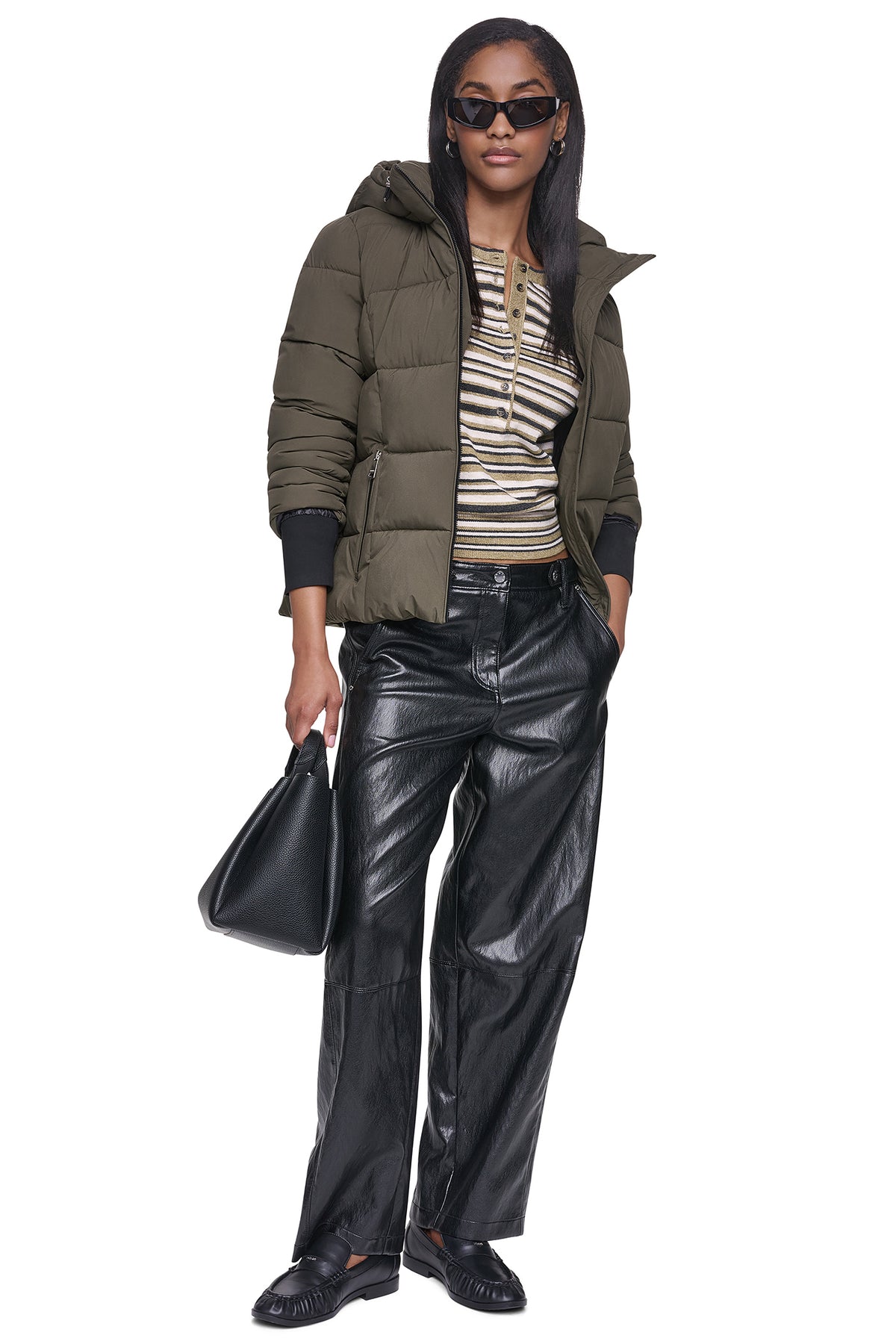 STRETCH PUFFER JACKET VIEW 2
