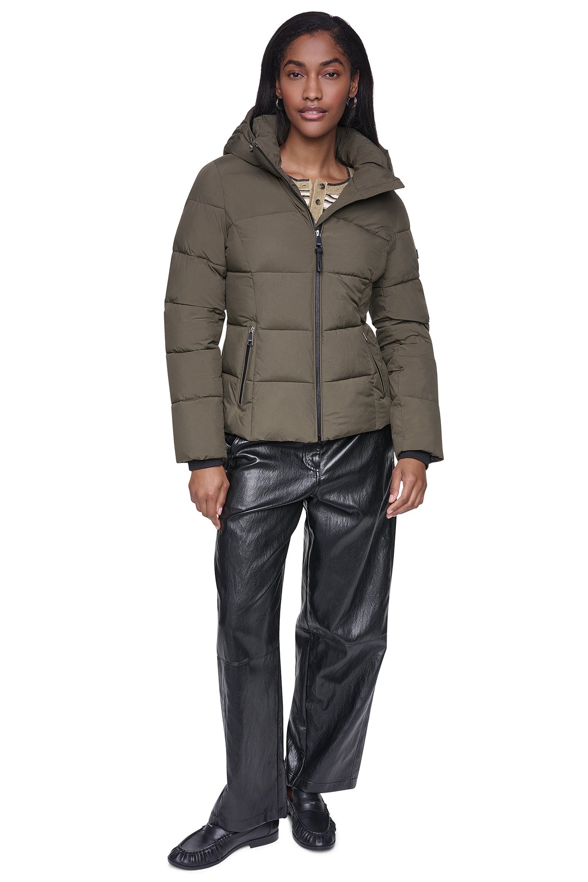 STRETCH PUFFER JACKET VIEW 2