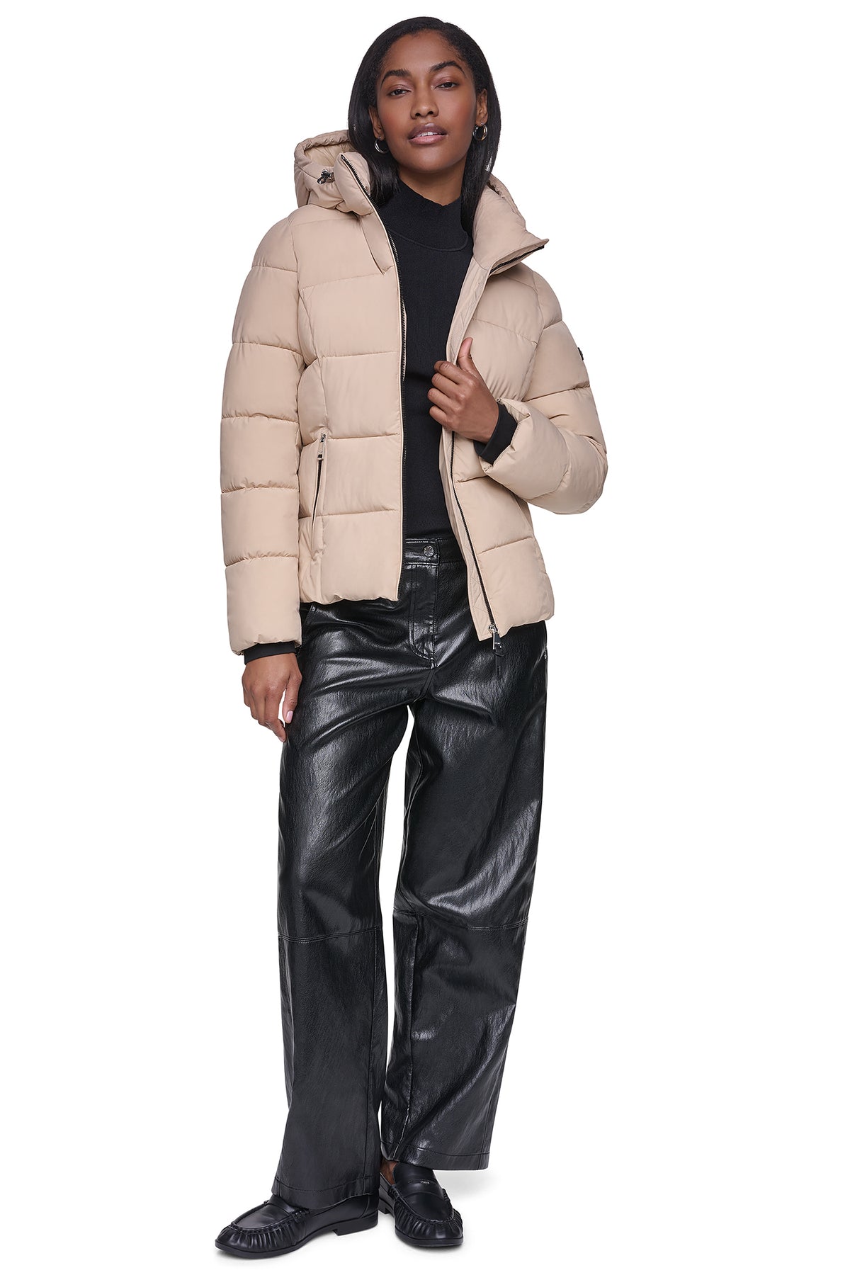 STRETCH PUFFER JACKET VIEW 2