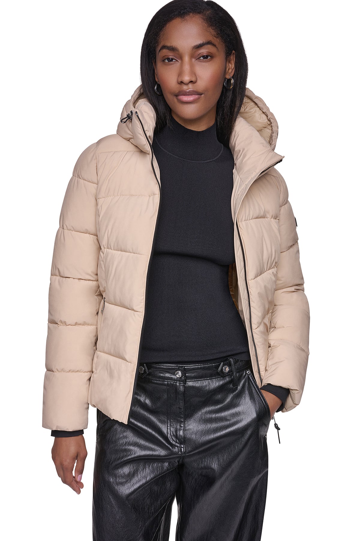 STRETCH PUFFER JACKET VIEW 2