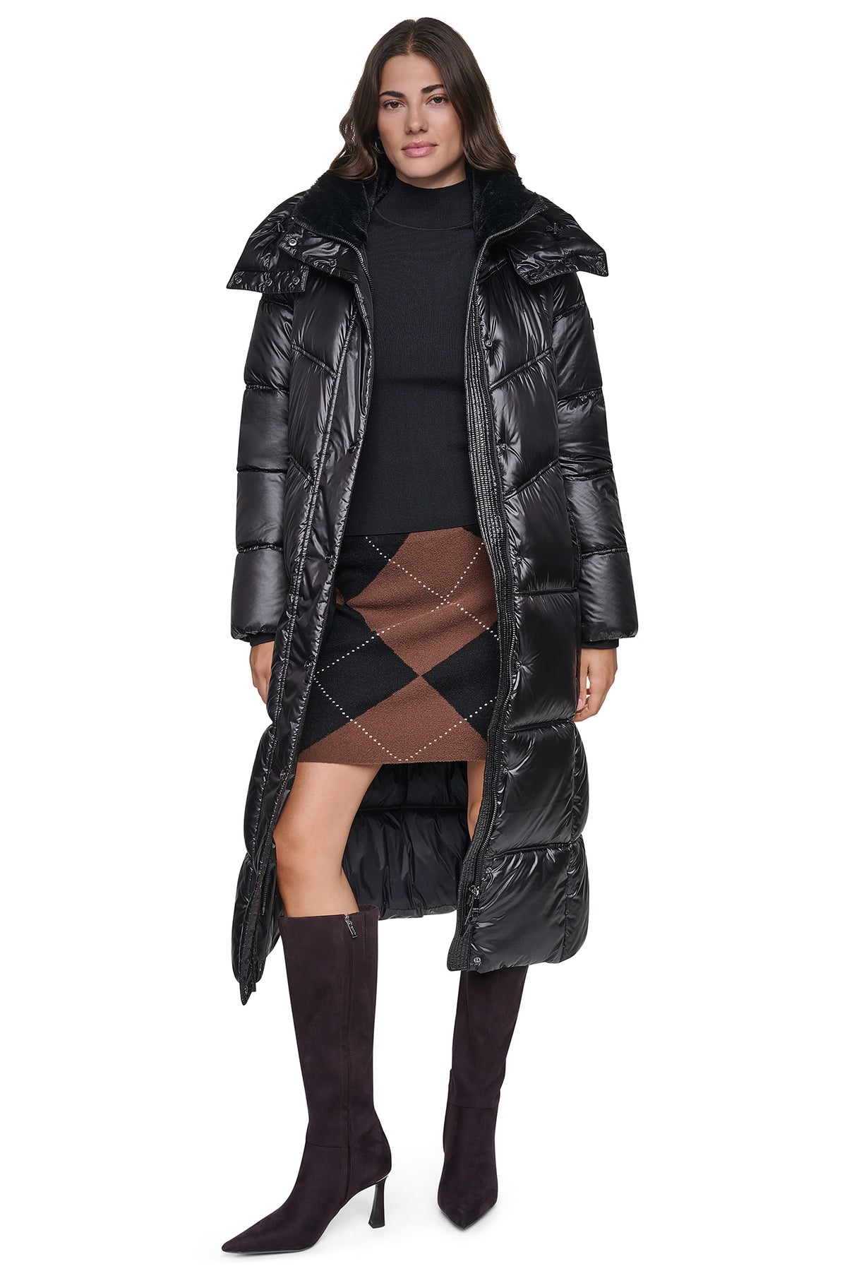 PEARALIZED MAXI PUFFER JACKET View 1 | All Products