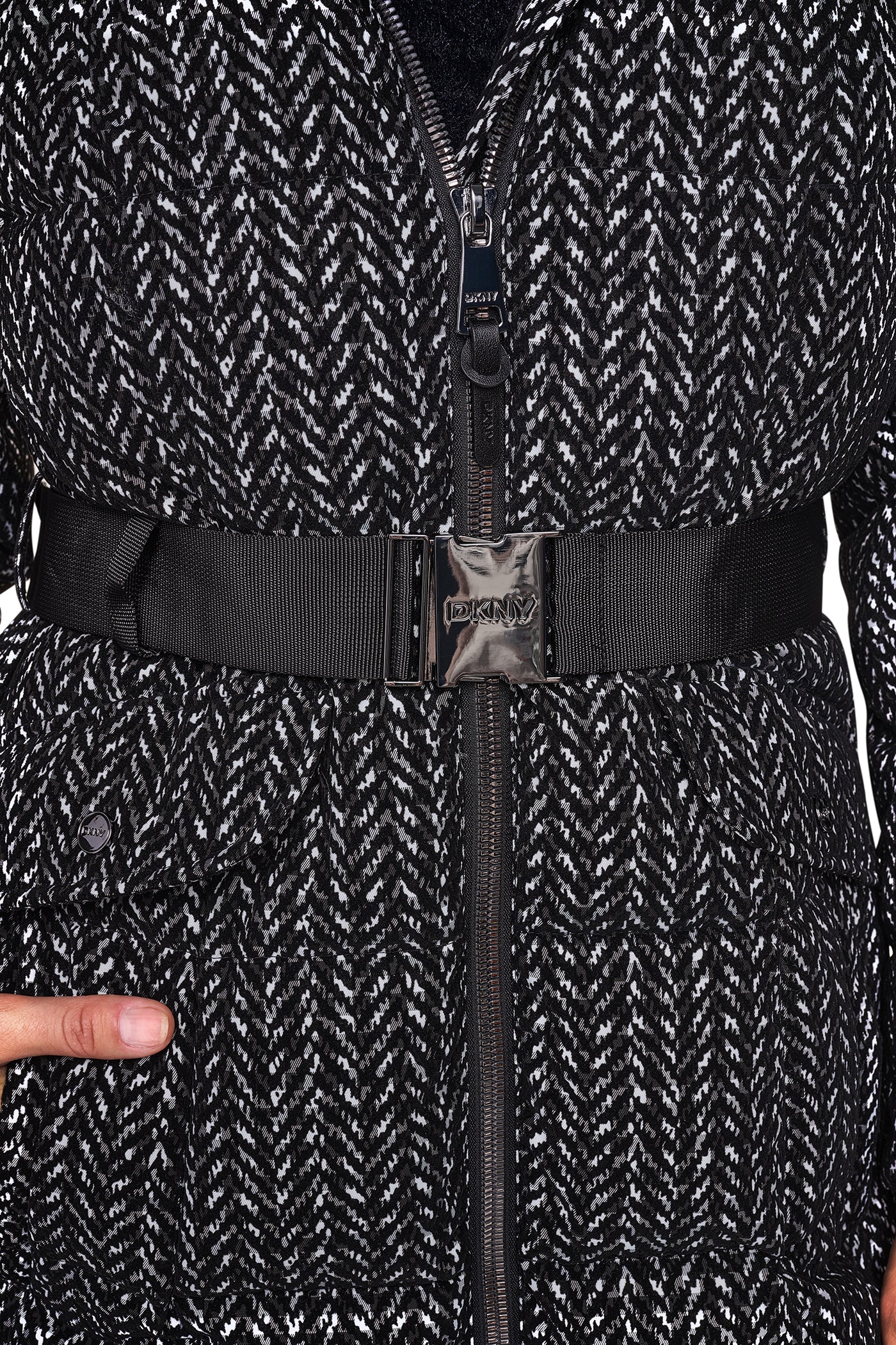 MAXI PUFFER WITH BELT VIEW 8